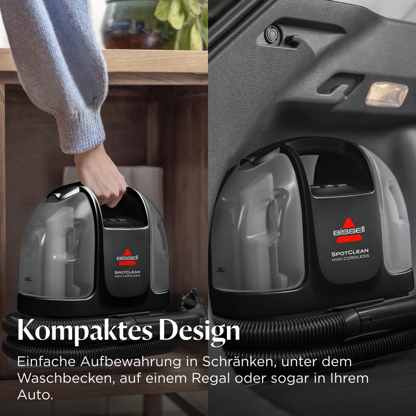 Akku Polster- & Teppichreiniger, Cordless (Compact)