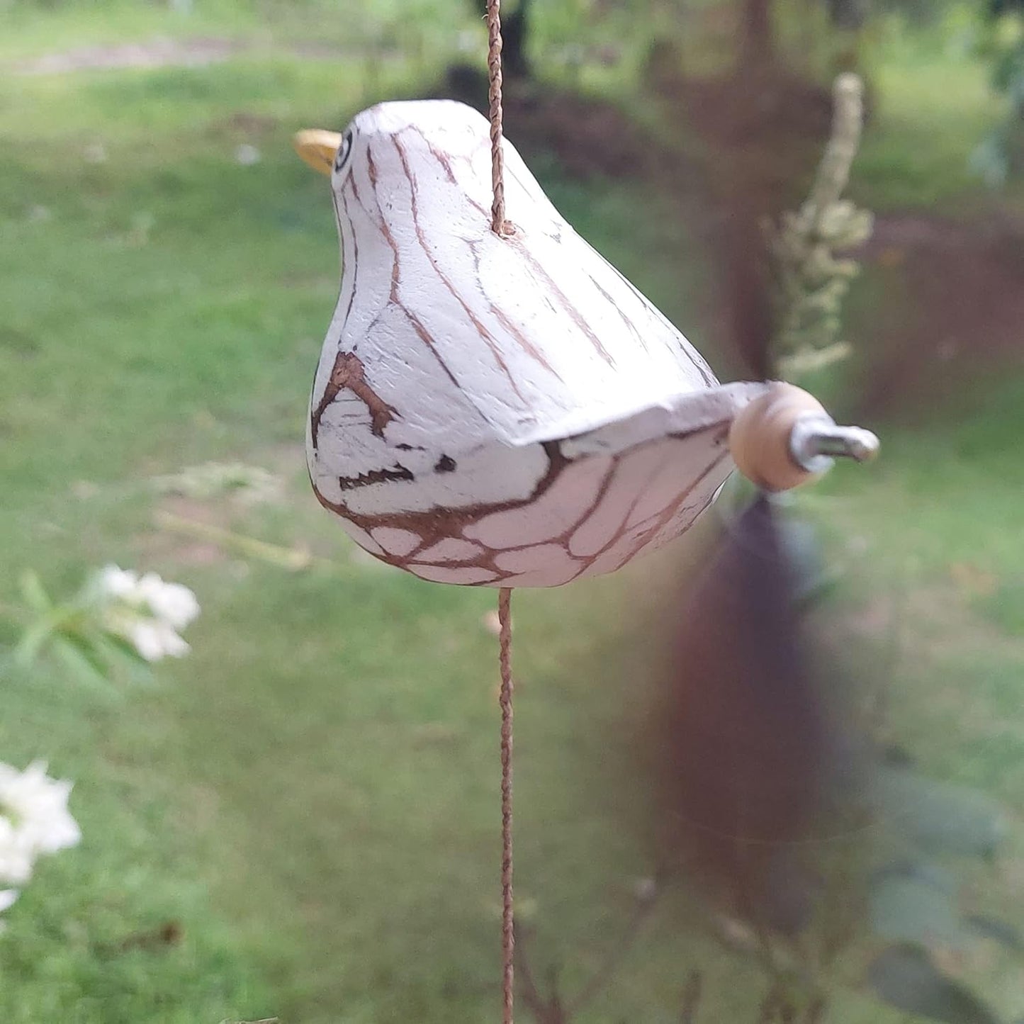 Möwen-Windspiel mit Feder Propeller, Möwe 3