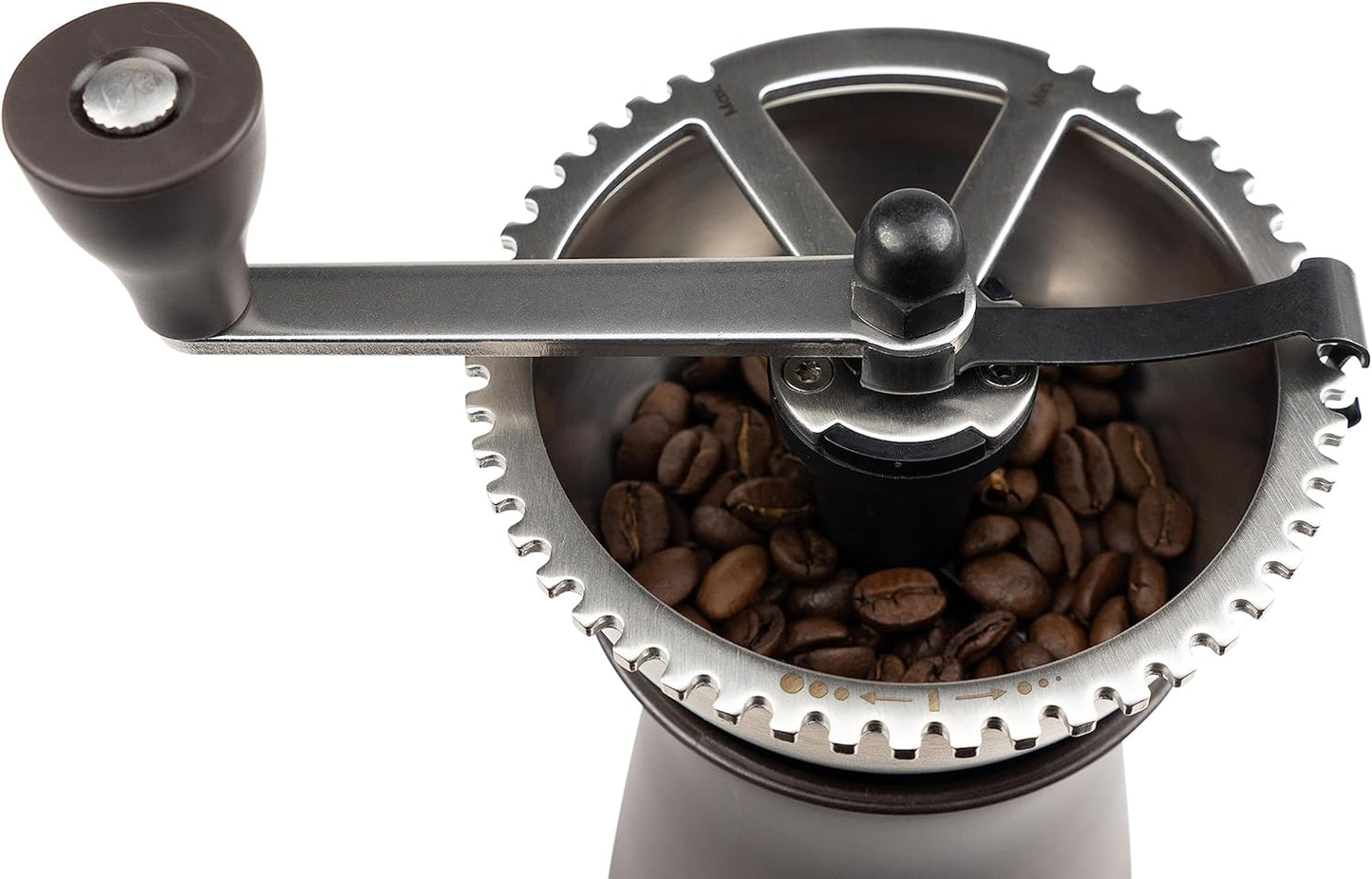 Manuelle Kaffeemühle Kronos mit Stahlmahlwerk, Kronos