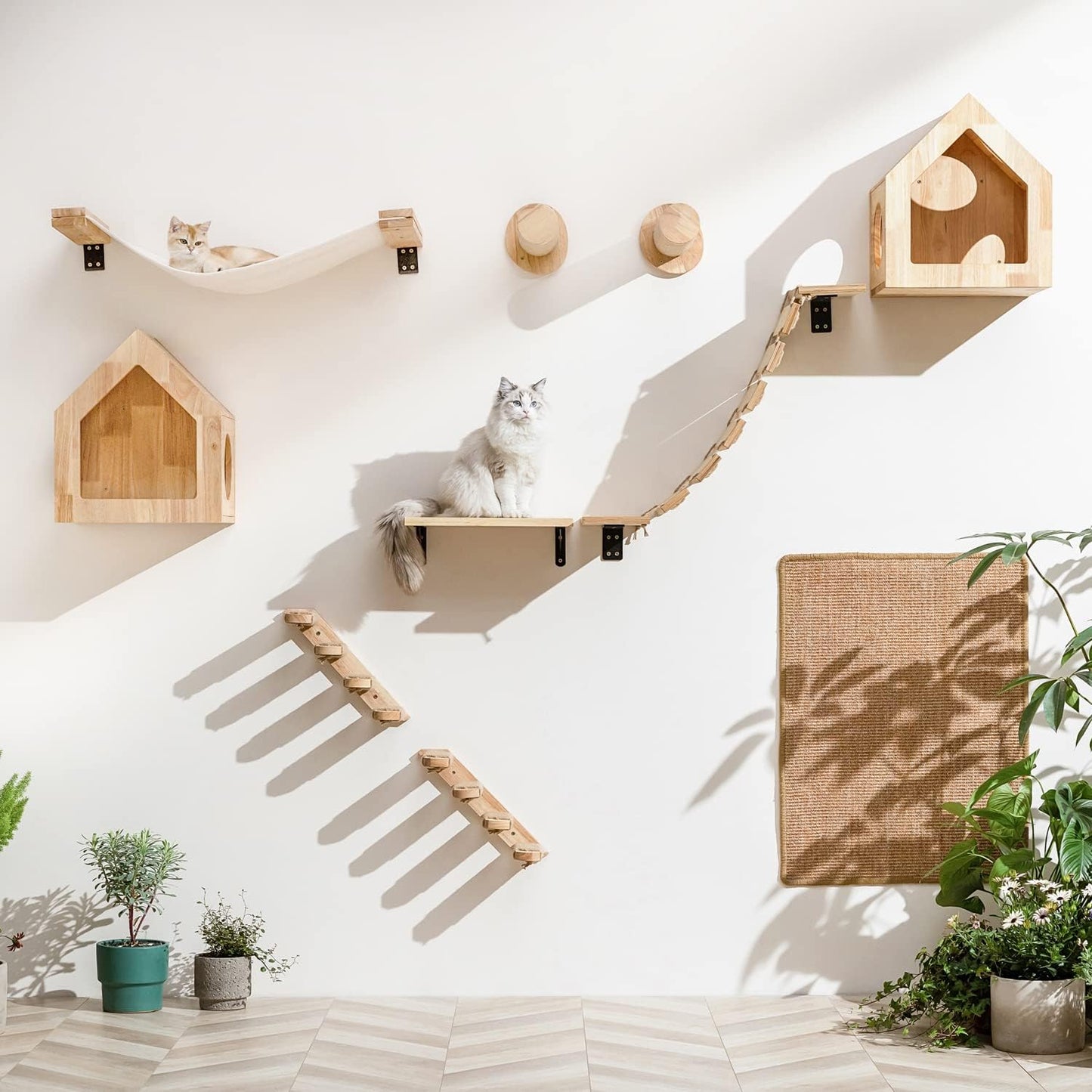 Kletterwand für Katzen