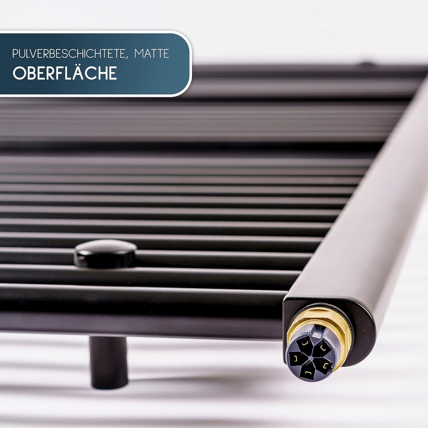 Elektrischer Badheizkörper mit Timer-Funktion, 1775h x 600b