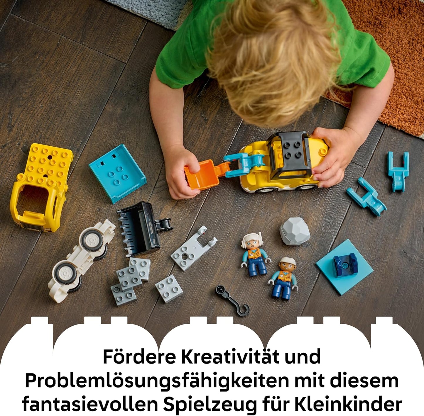 3-in-1 Baufahrzeuge-Set