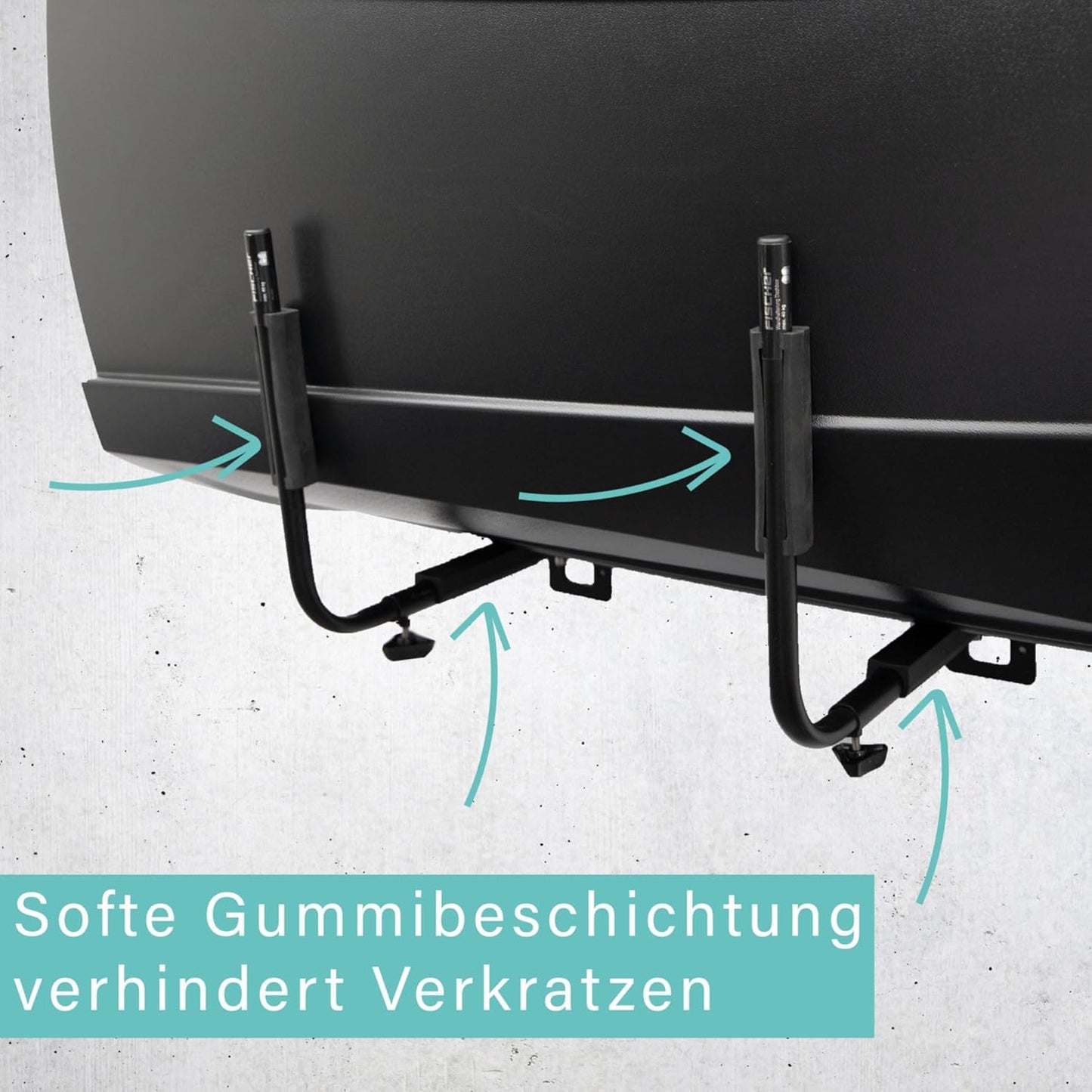 Wandhalterung für Dachbox (Metall, inkl. Montagematerial)