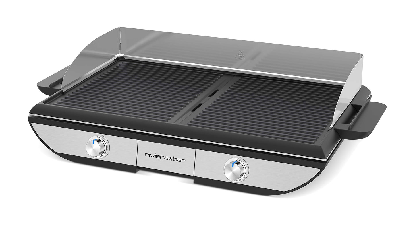 Elektrogrill mit Temperaturanzeige