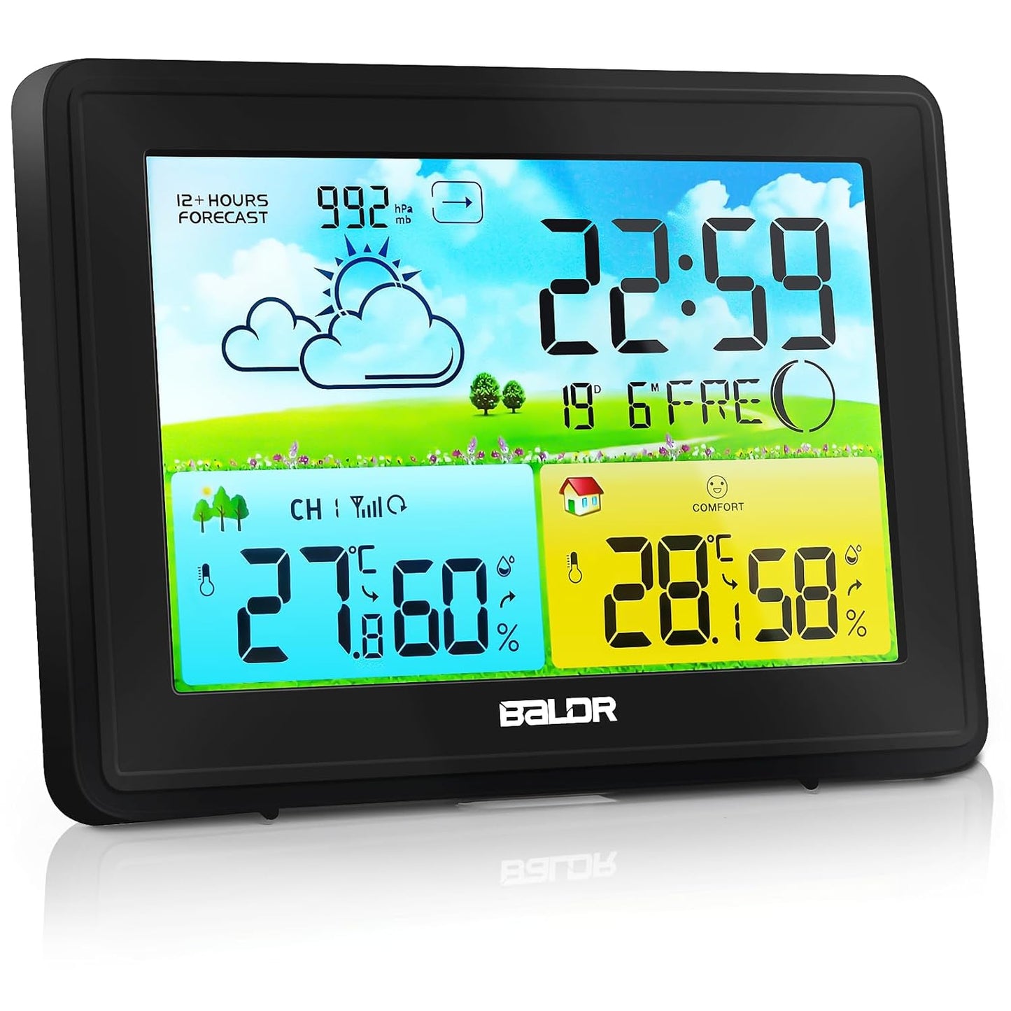 Funk-Wetterstation mit Aussensensor