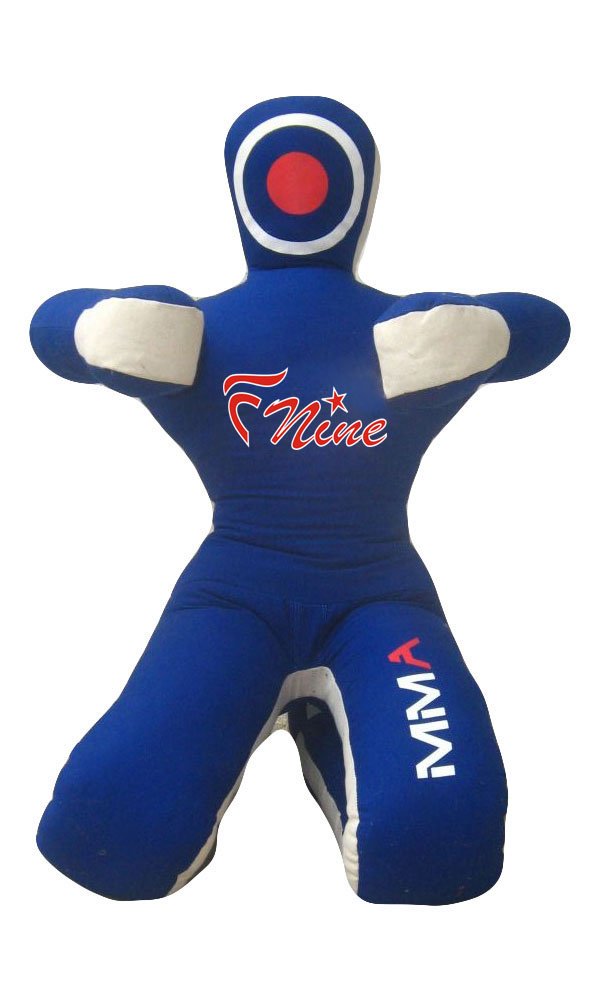 Dummy für Kampfsporttraining, Blue Canvas 59"