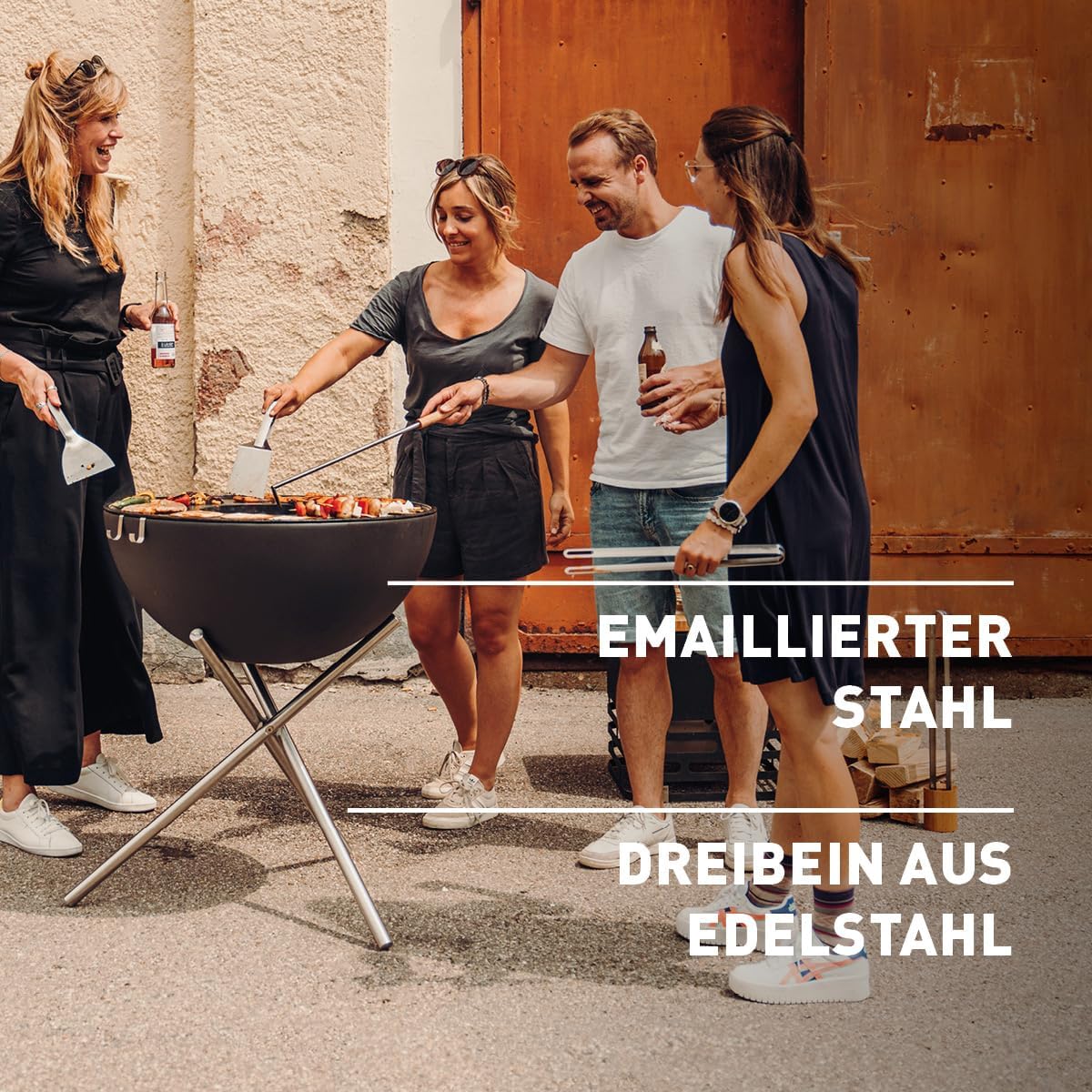 BOWL 70 Feuerschale mit Dreibein, 70 BOWL 70 mit Dreibein