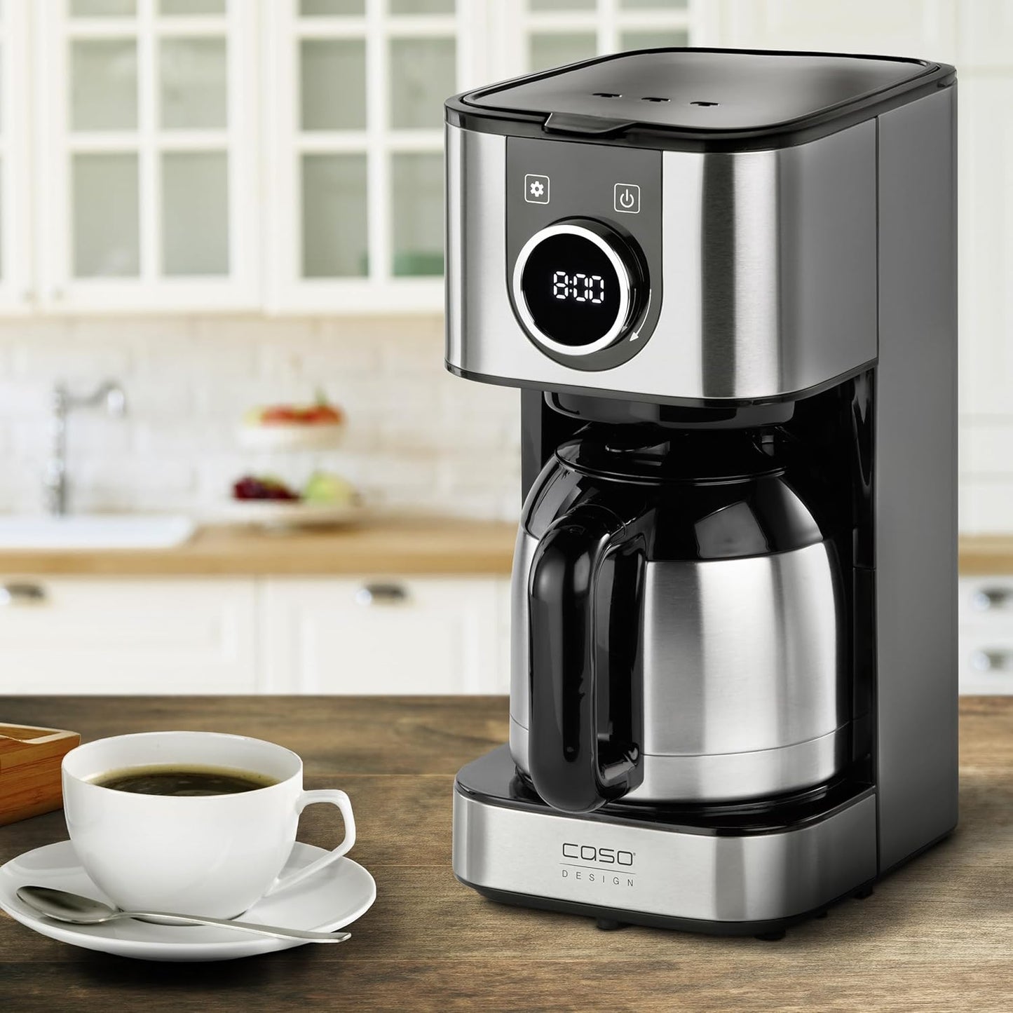 Selection C10 Thermo-Kaffeemaschine mit Permanentfilter, mit Isolierkanne (10 Tassen)