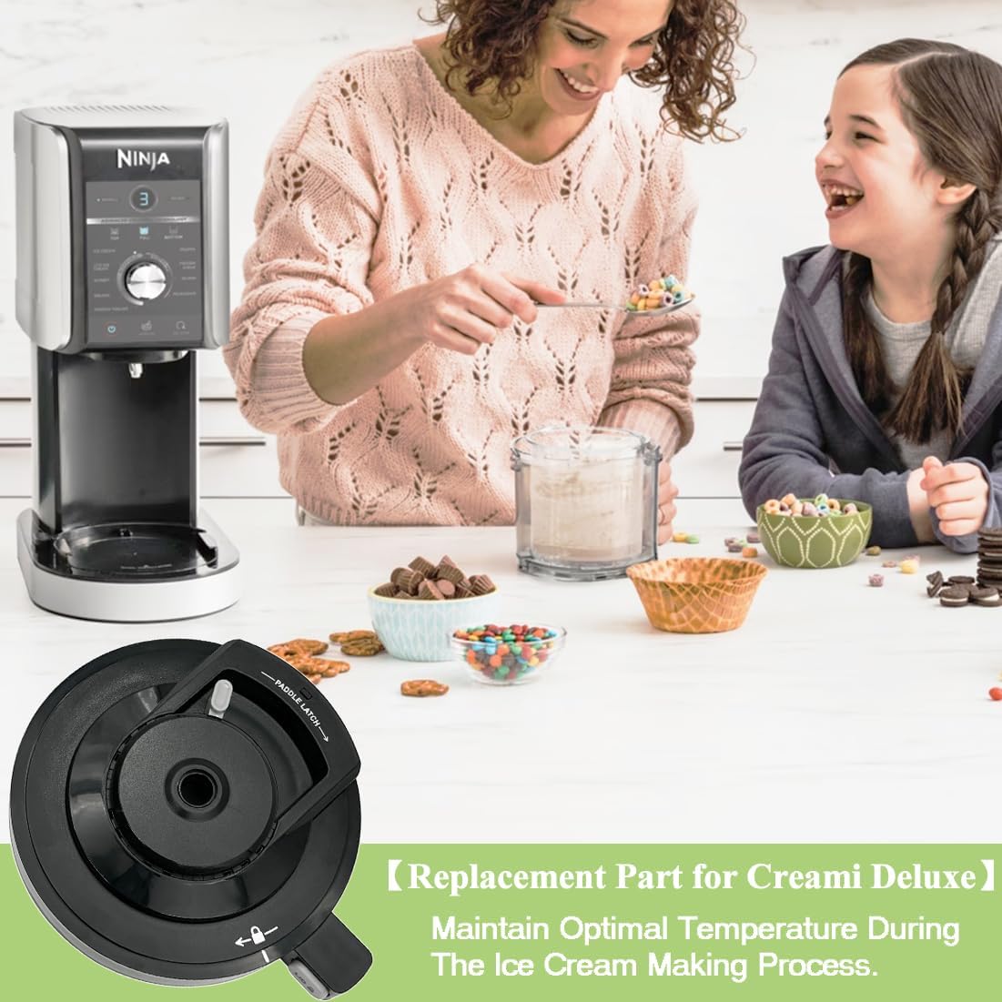 Ersatzdeckel für Ninja CREAMi Deluxe Eismaschine