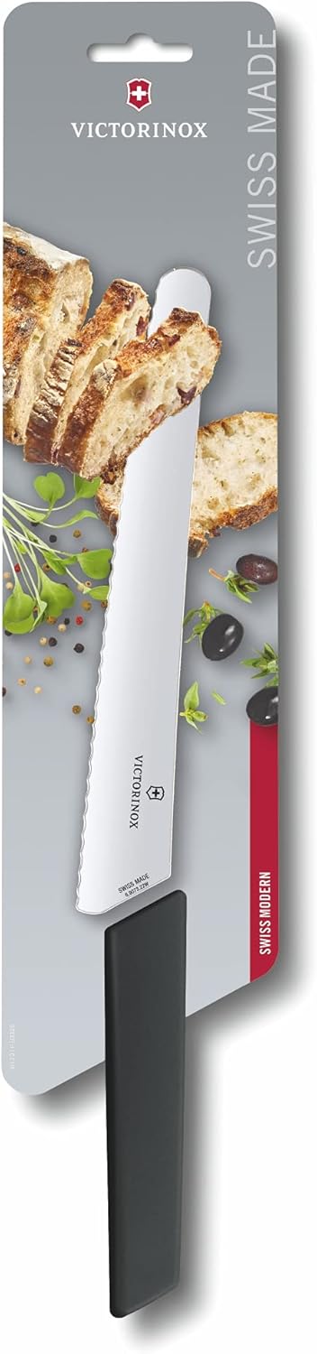 Swiss Modern - Brot- und Konditormesser, Schwarz