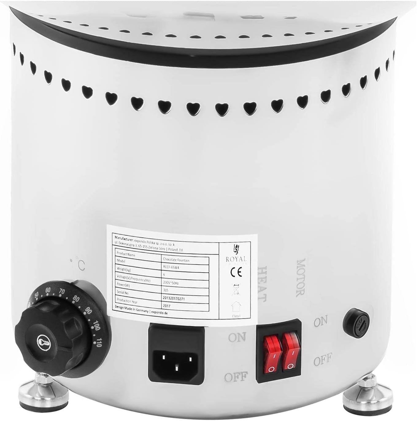Schokobrunnen RCCF-65W4