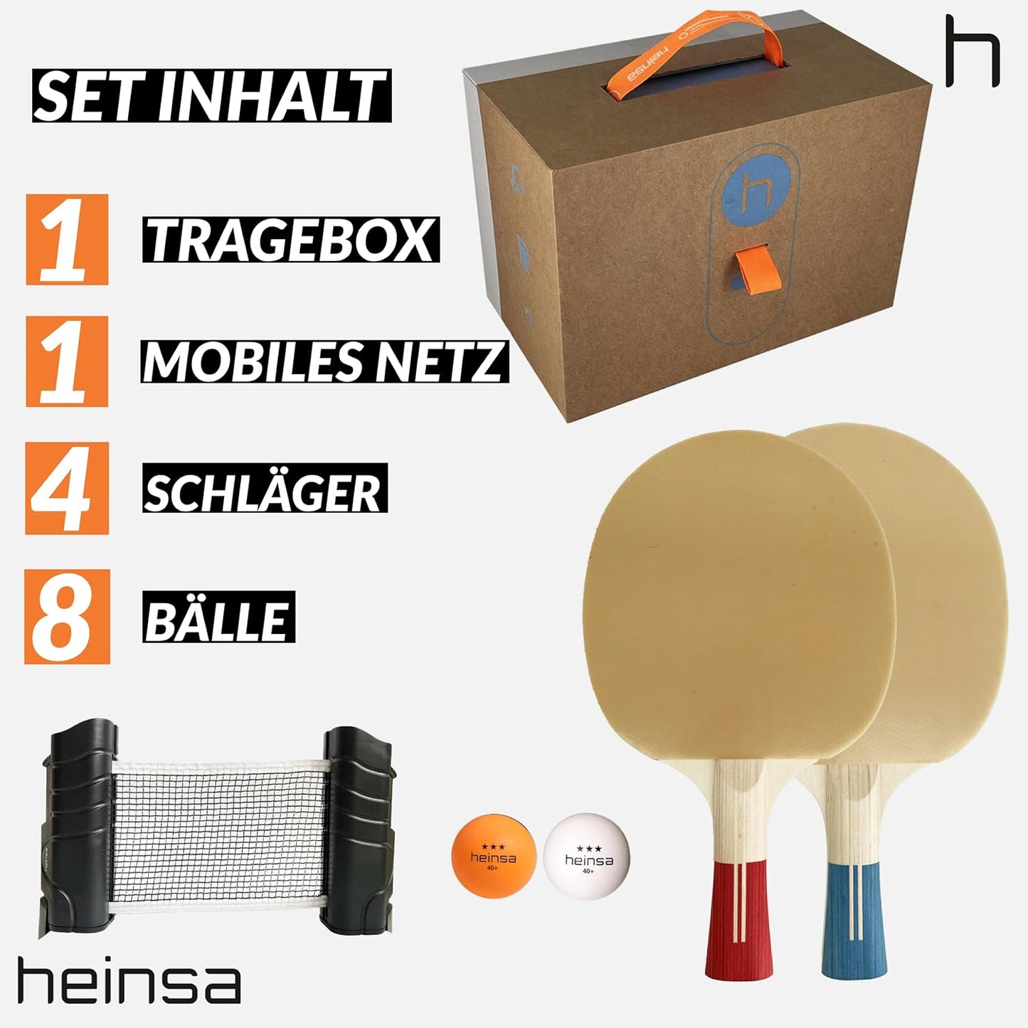 Tischtennisschläger Set
