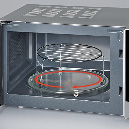 2-in-1 Mikrowelle mit Grillfunktion MW 7771, 20L, Schwarz, mit Grillfunktion