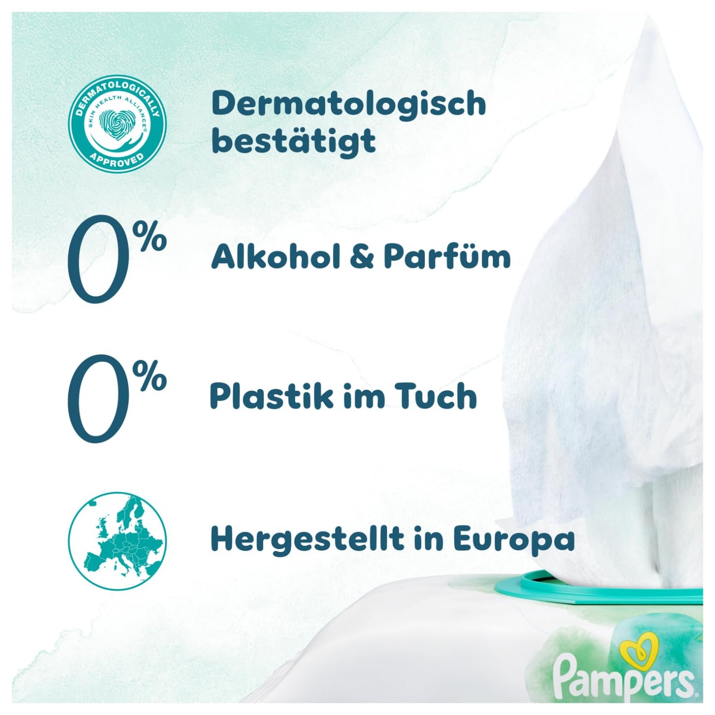 9er-Pack Harmonie Aqua Feuchttücher, 48 stück (9er Pack)