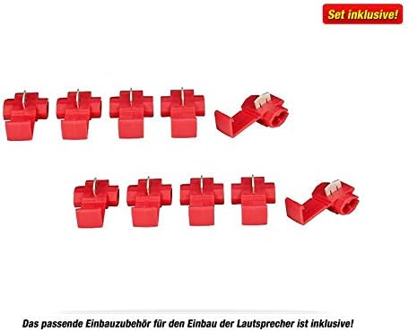 Front/Heck Auto Lautsprecher-Set 16,5 cm Skoda II