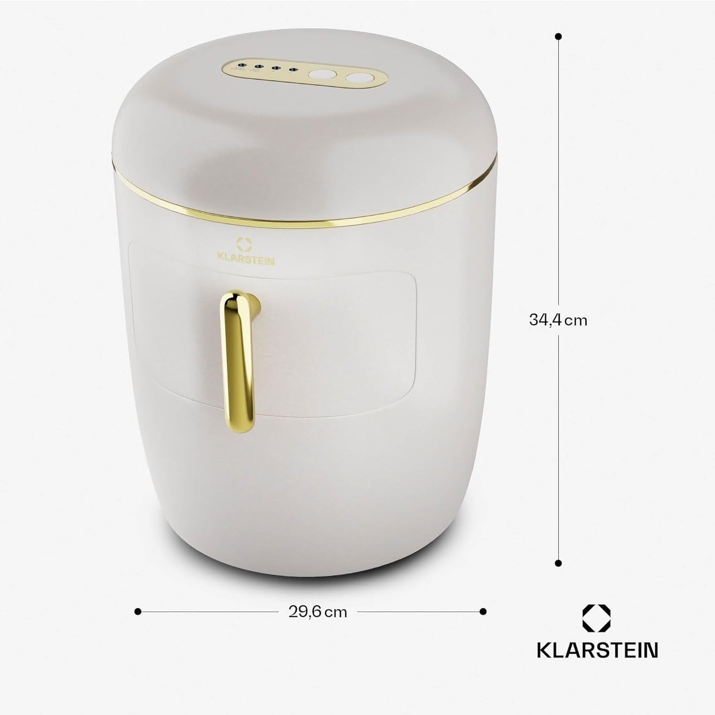 Passau Mini-Eiswürfelmaschine, 15 KG Cream