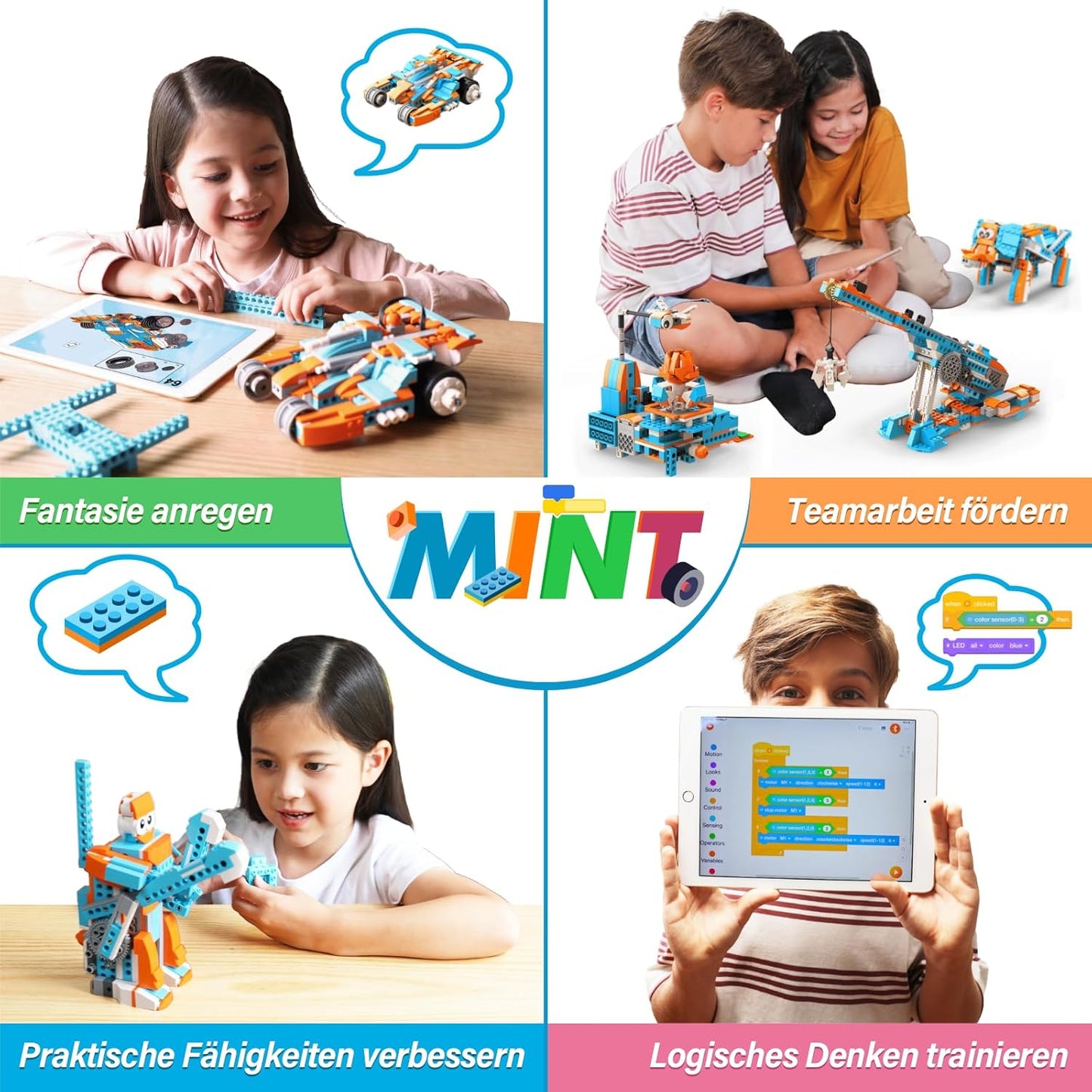 Robot S 10-in-1 Roboter mit App-Fernbedienung, Robot S