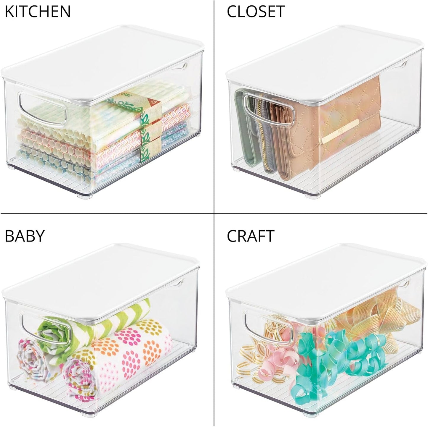 Küchen Organizer Set, Pack of 2 15,6 x 27,1 x 13,2 cm