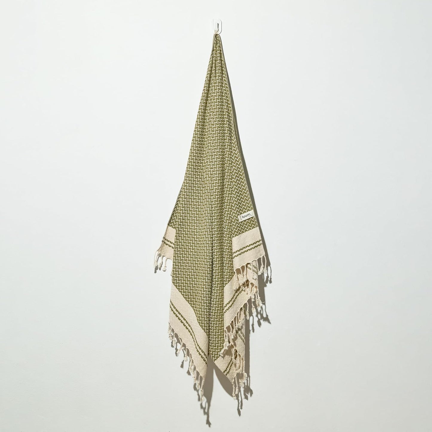 2er-Set Hamamtuch Kairo, 2er Set [90x180] 06 - Kairo - Taupe / Olive