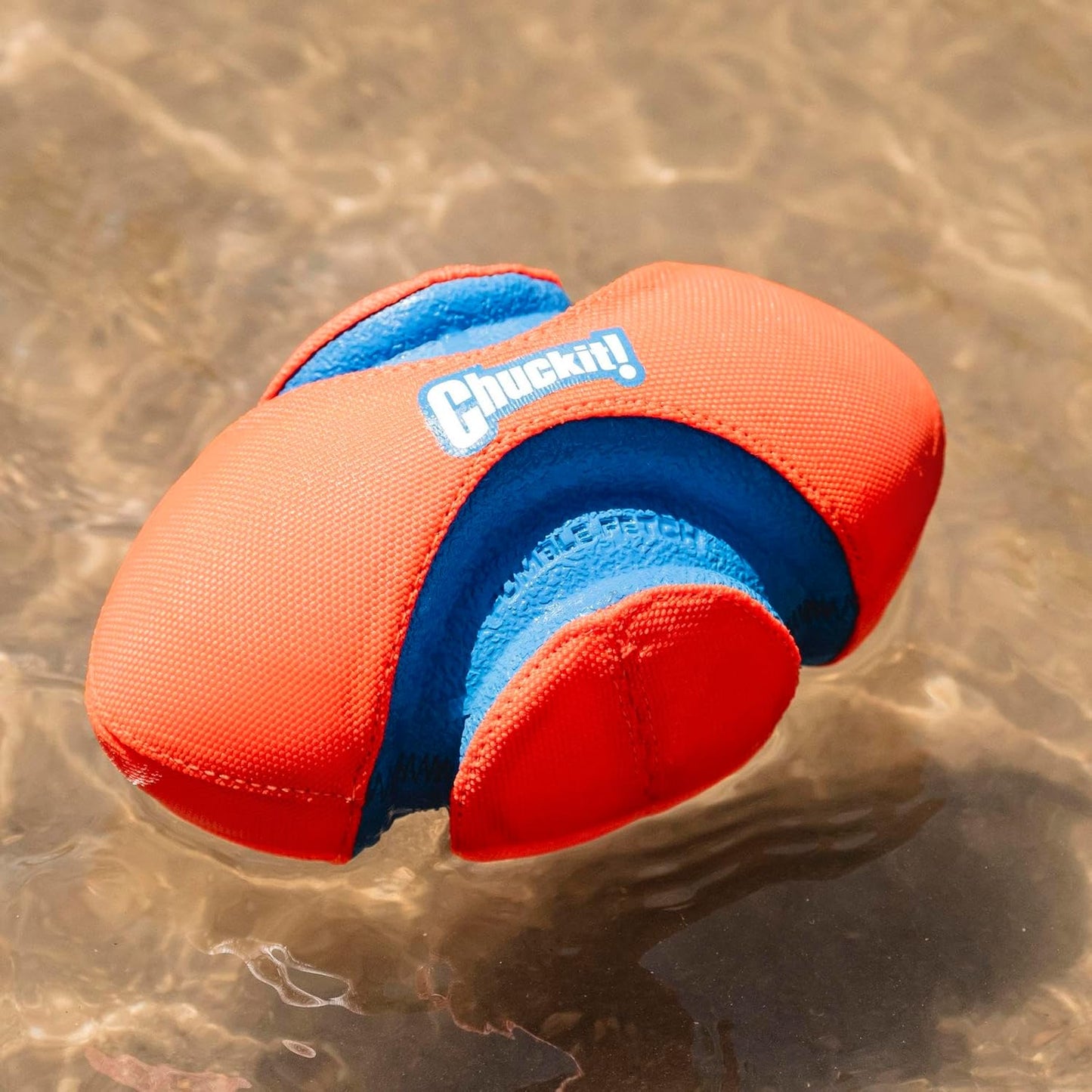 Fumble Fetch Hundespielzeug, orange / blau Small