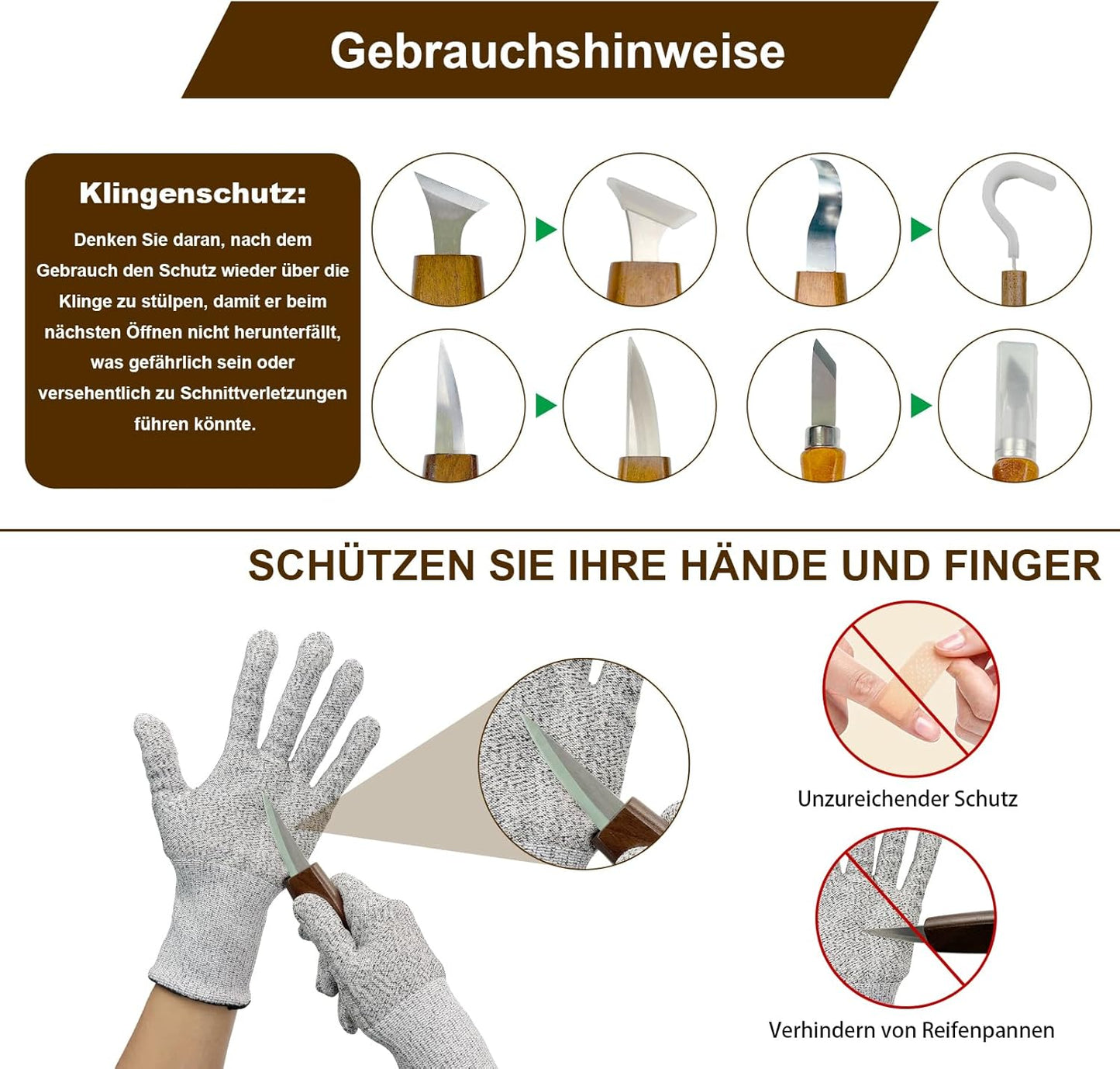 23-teiliges Schnitzwerkzeug-Set