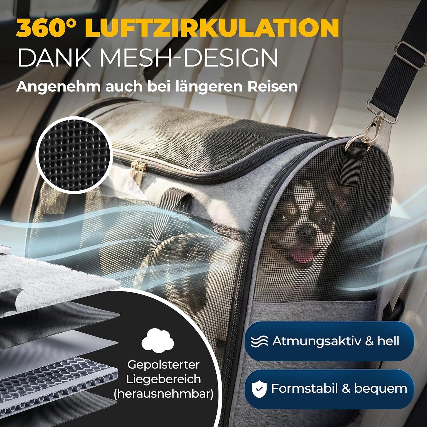 Transporttasche für Haustiere