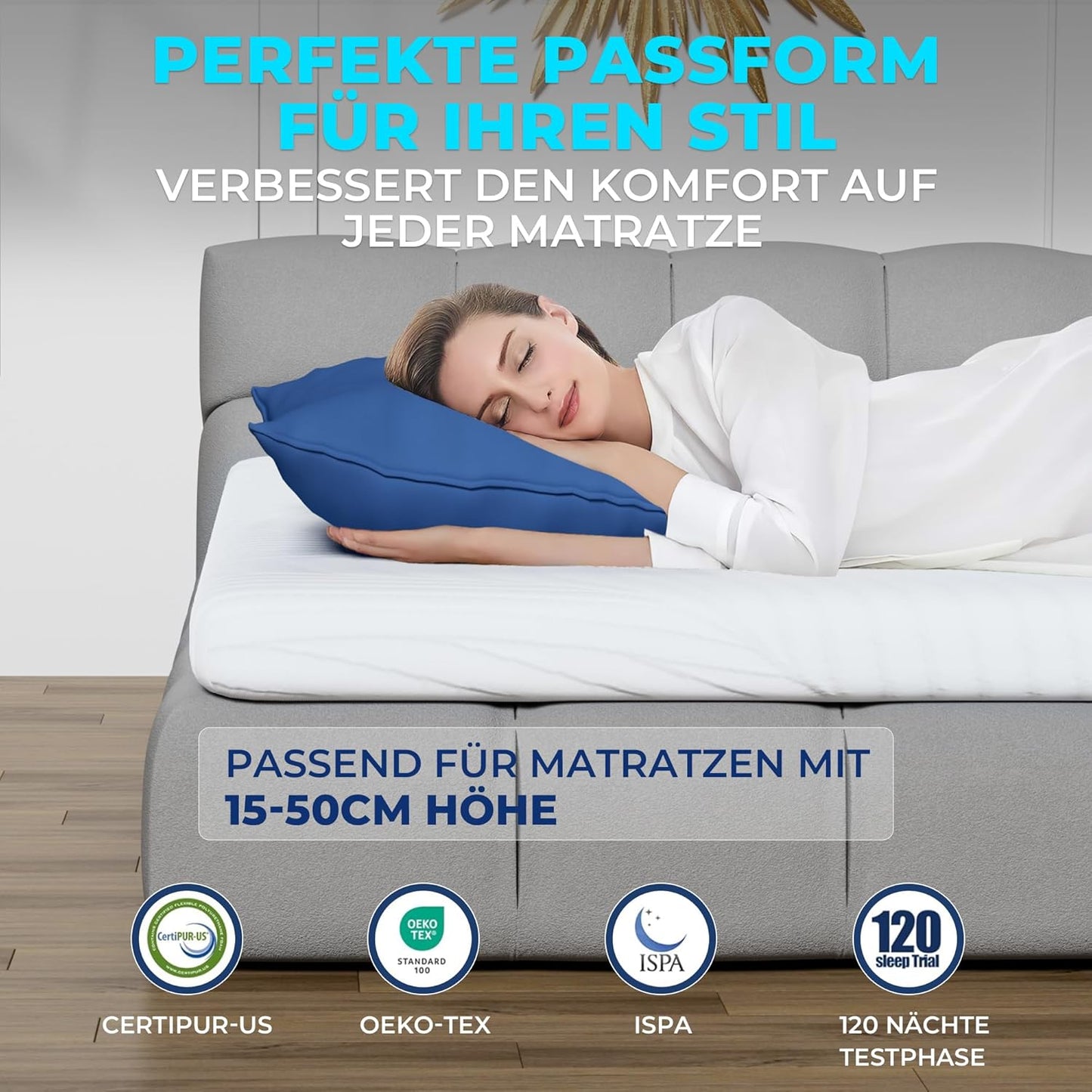 Memory Foam Matratzentopper