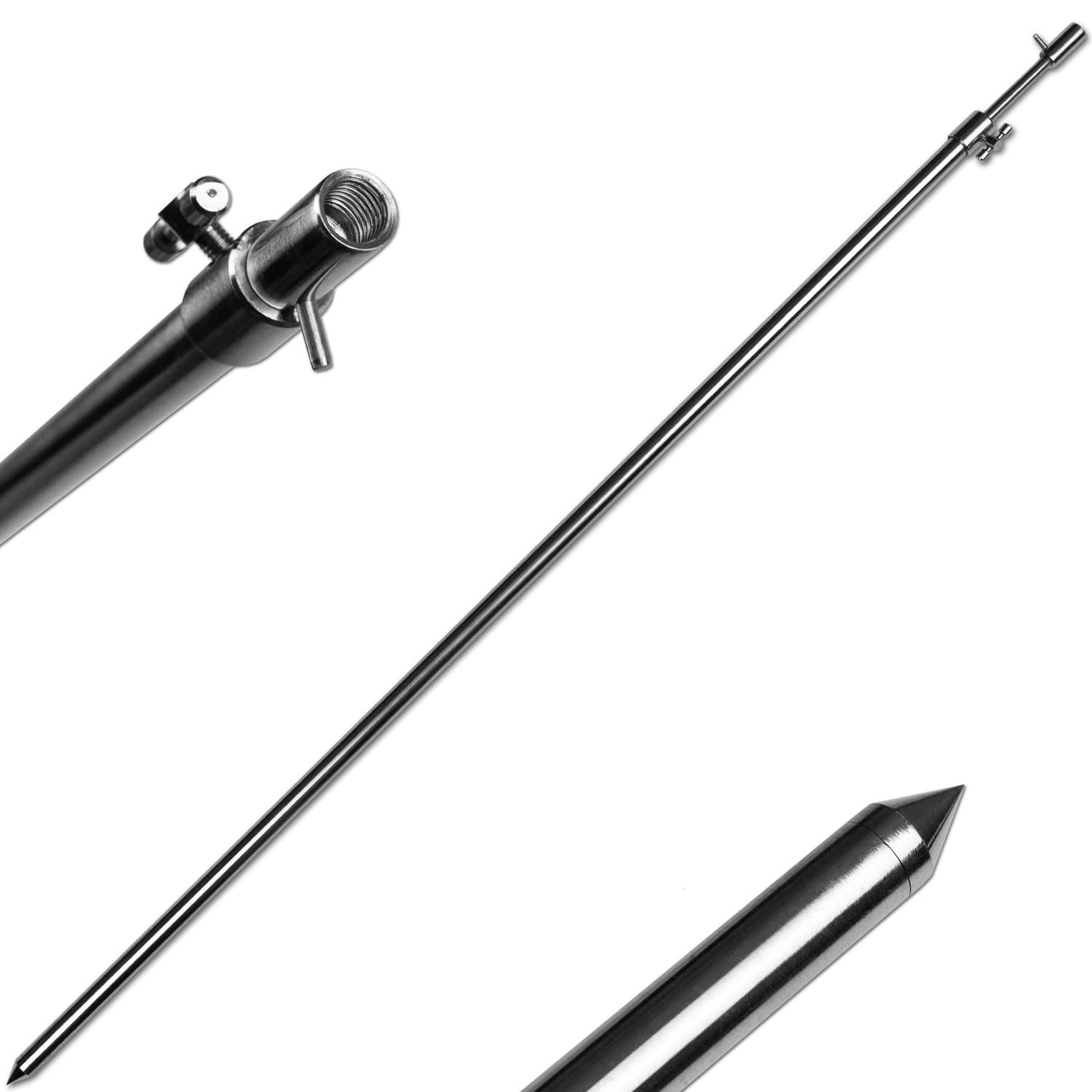 Rutenhalter Bankstick, 1 Stück / 50 - 90cm