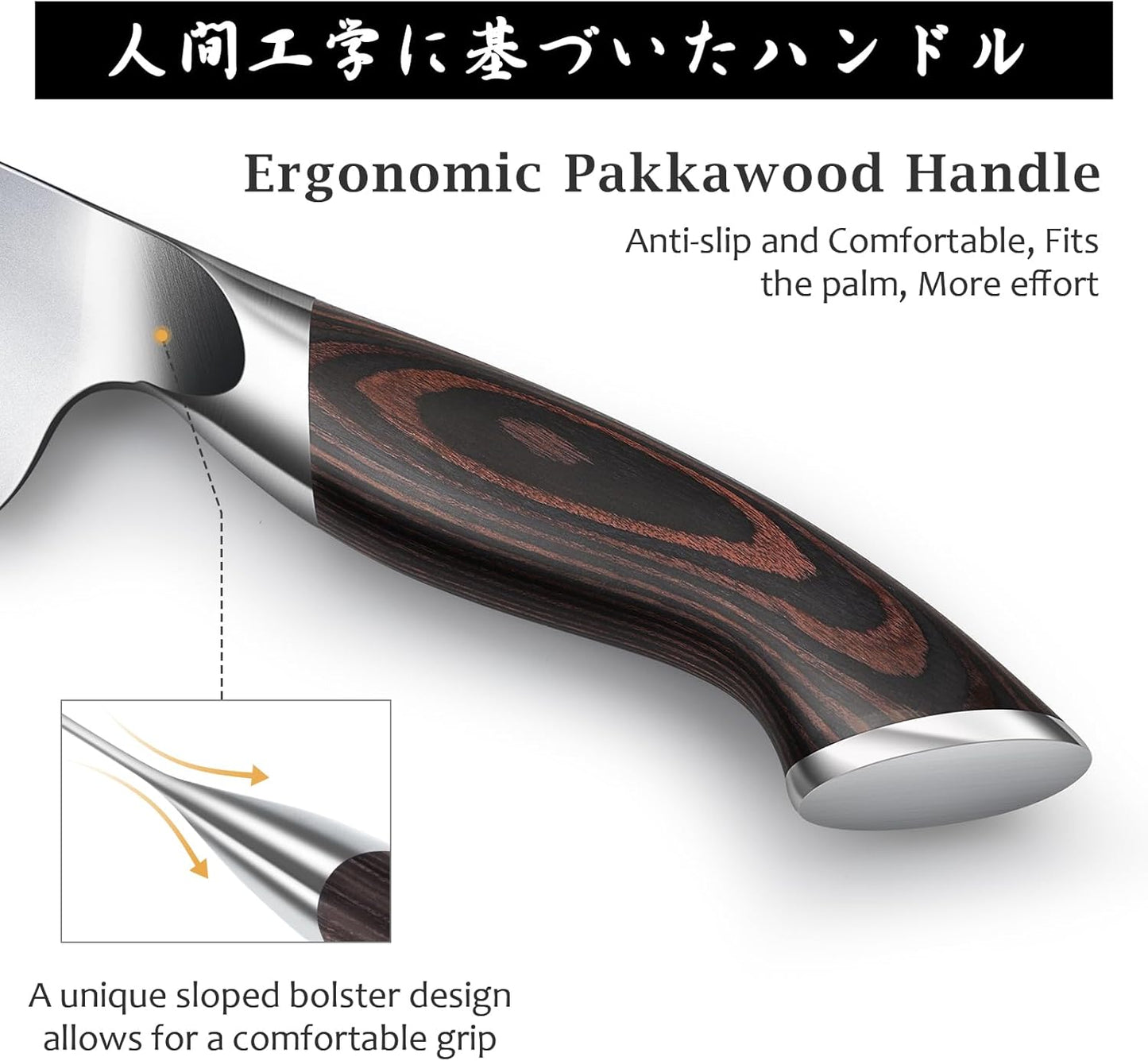 Nakiri Küchenmesser, 18cm Nakirimesser Silber