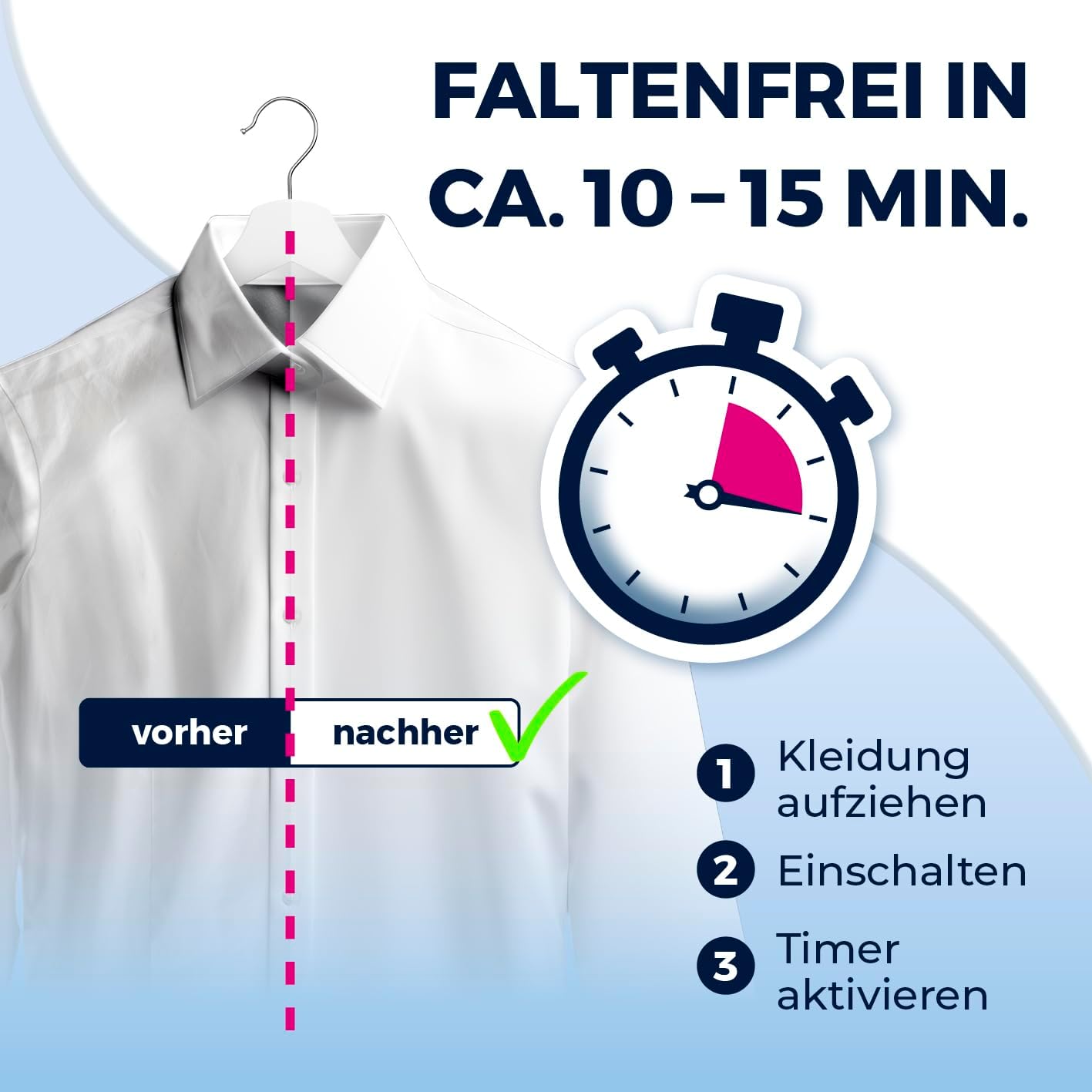 Automatischer Hemden- und Hosenbügler mit Dampffunktion, Hemdenbügler mit Hosenaufsatz
