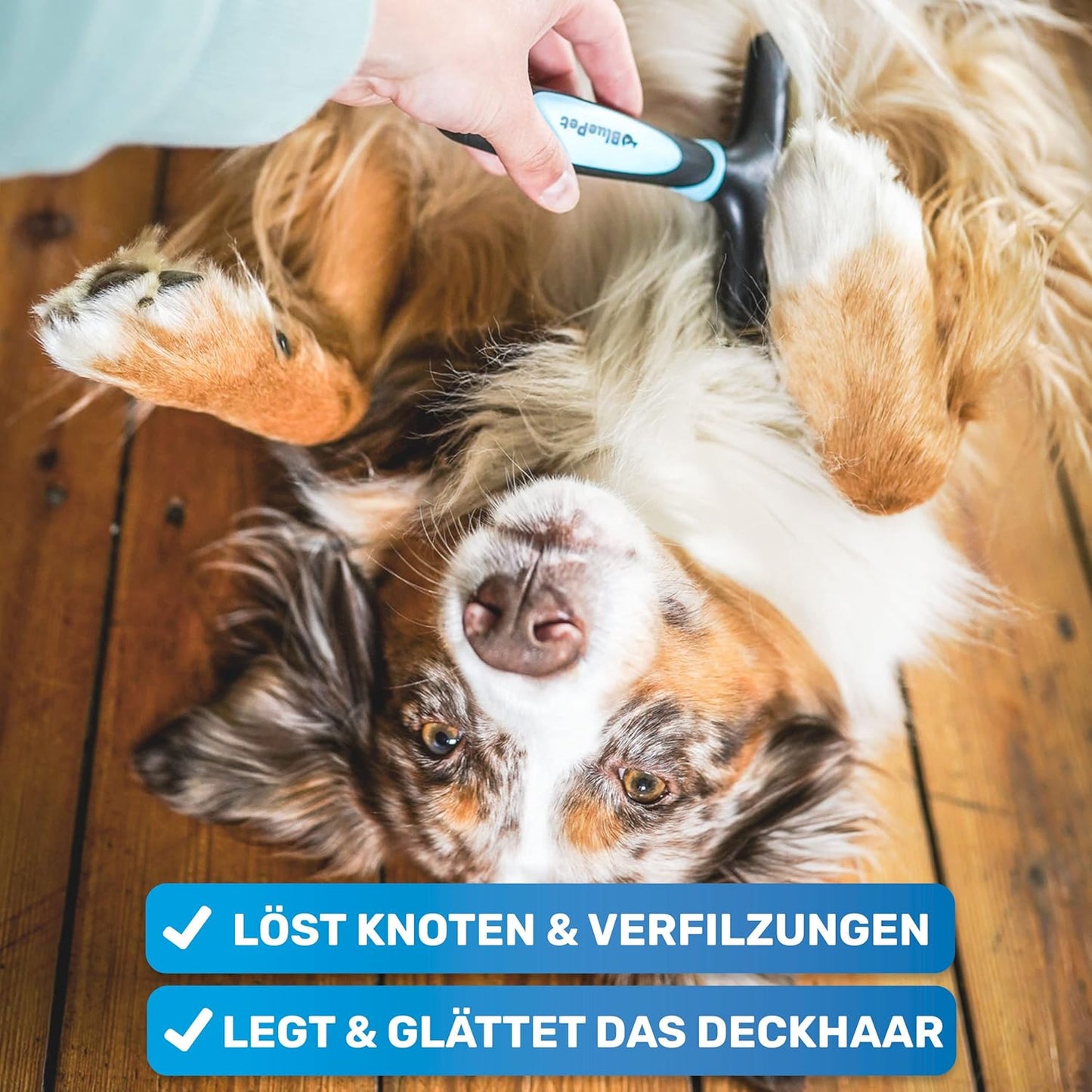 Fellentwirrer / Entfilzer für Langhaar-Haustiere, Version 1.0 Rosa