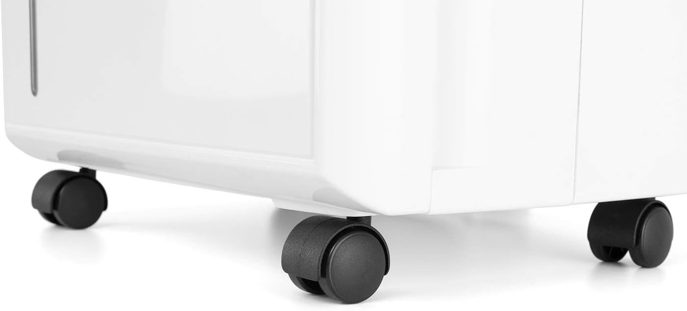 DH 3000 Luftentfeuchter für Räume bis 120 m², Deshumidificador: Pantalla Digital. Temporizador de encendido y apagado hasta 24 horas. DH 3000