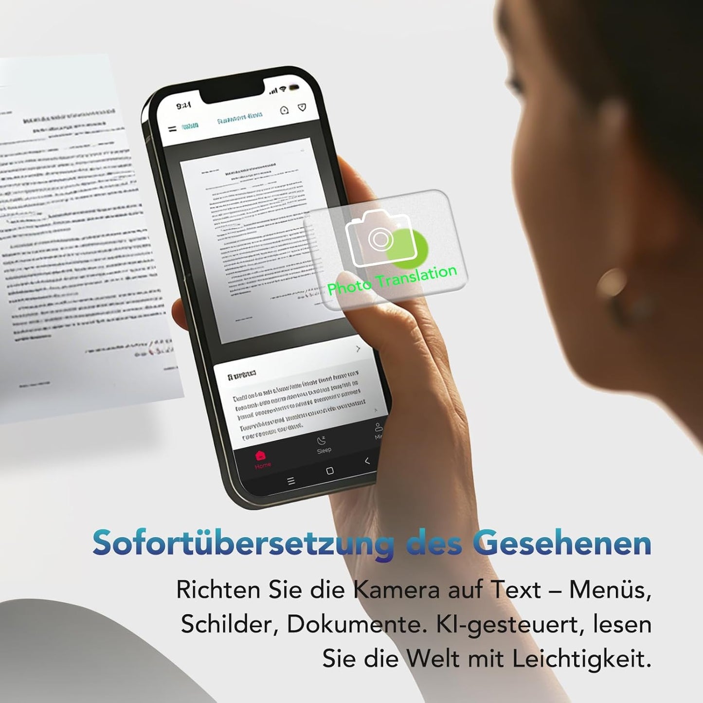 MS105 AI Übersetzer-Kopfhörer