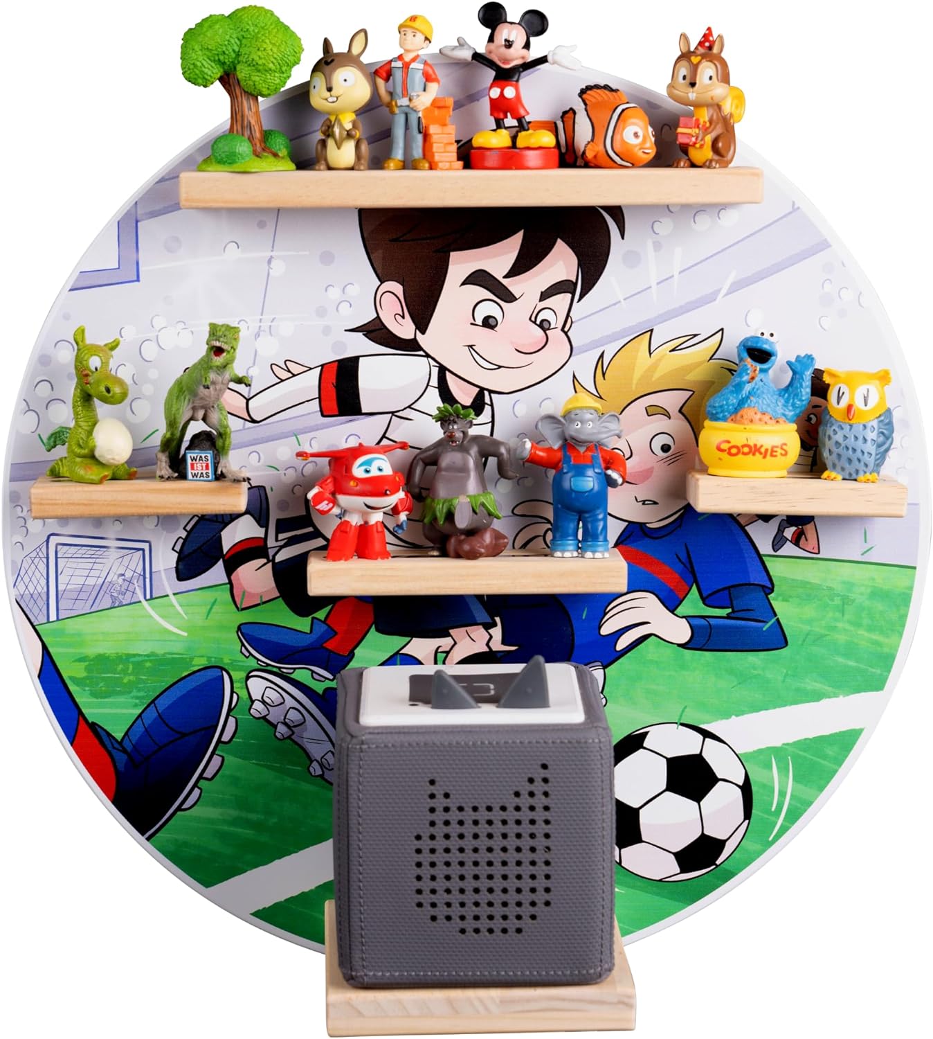 Toniebox Regal, Fussball