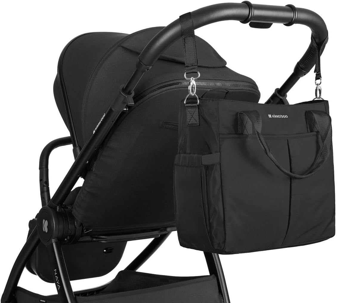 Wickeltasche Brielle, Schwarz