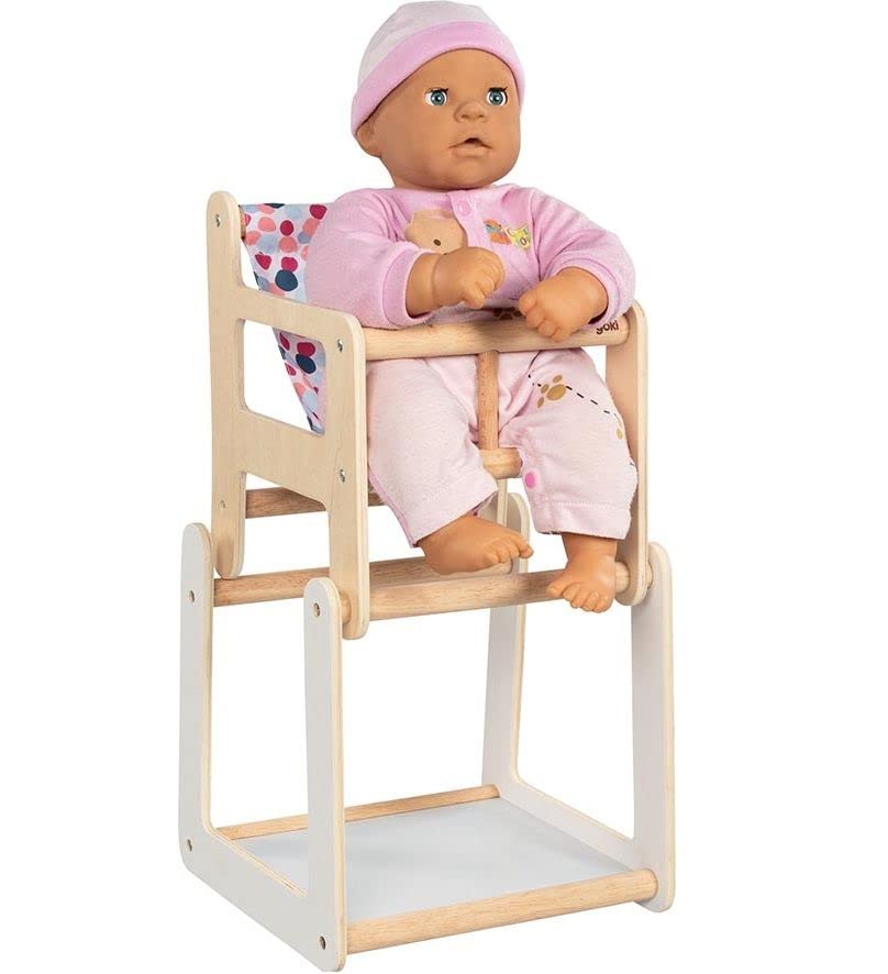 2in1 Puppenhochstuhl mit Tisch