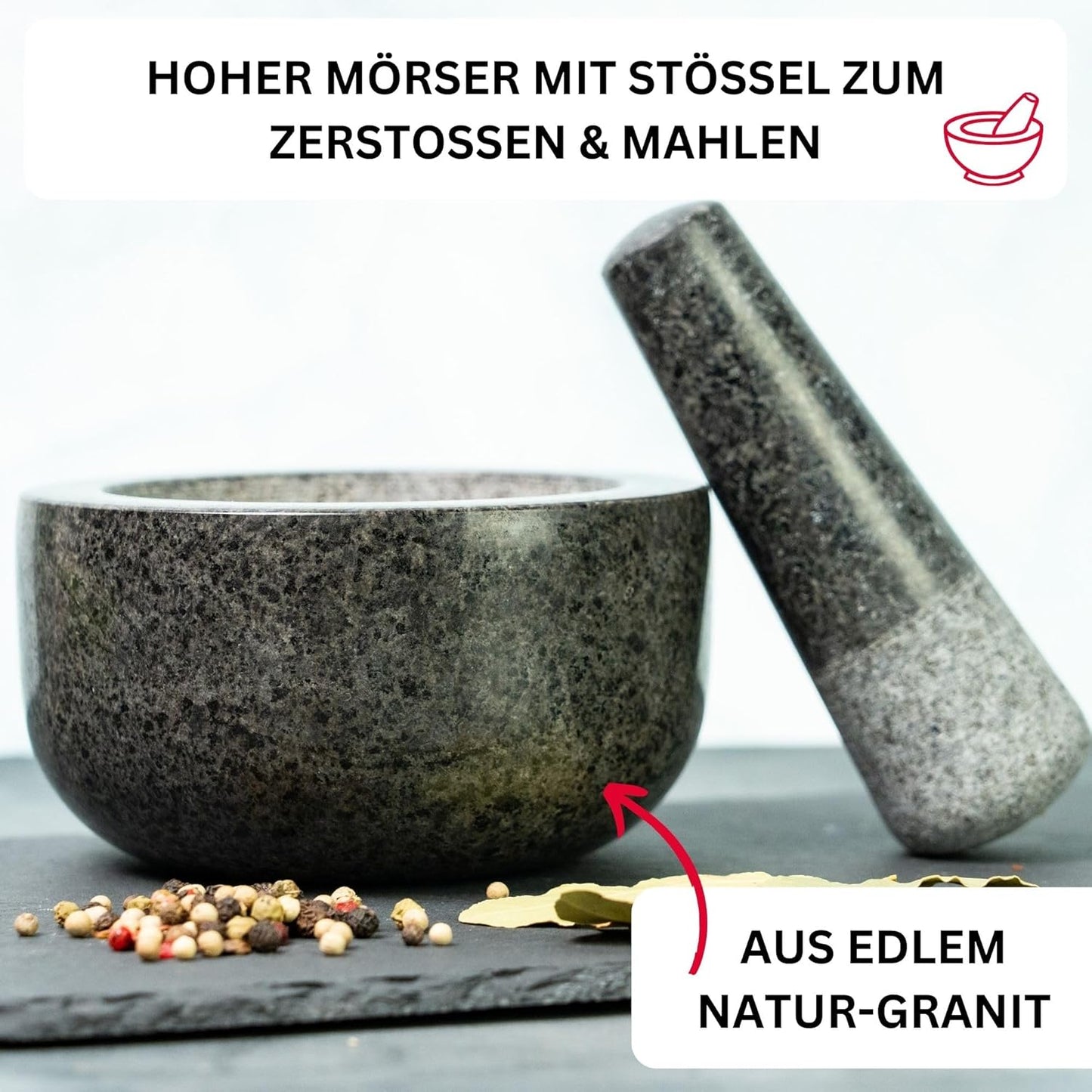 Mörser, Granit