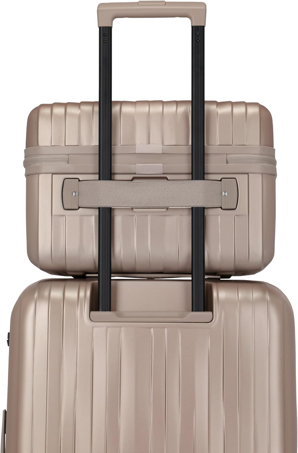 Beautycase mit Organizer & Schultergurt, Mehrfarbig Beautycase
