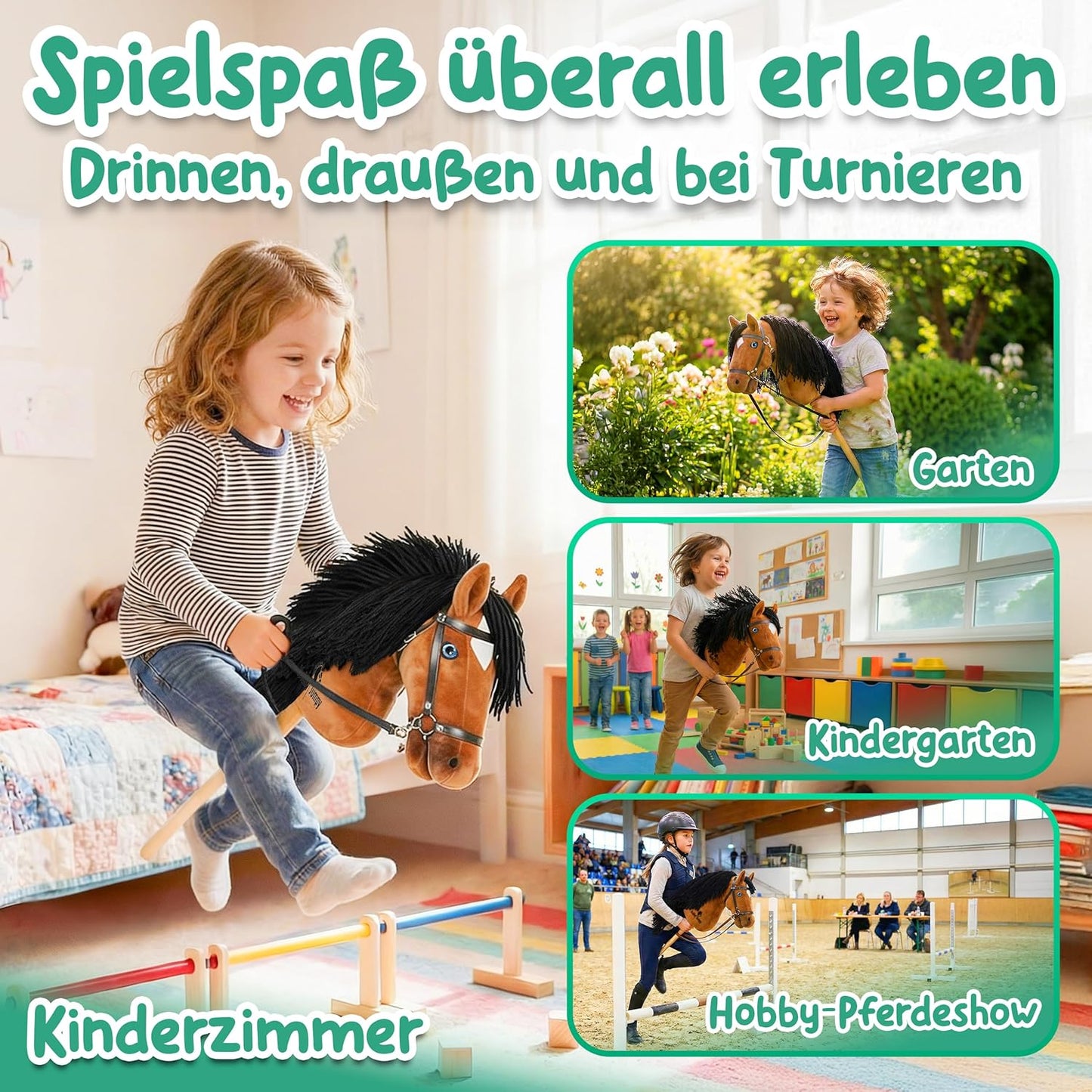 Steckenpferd, Braun