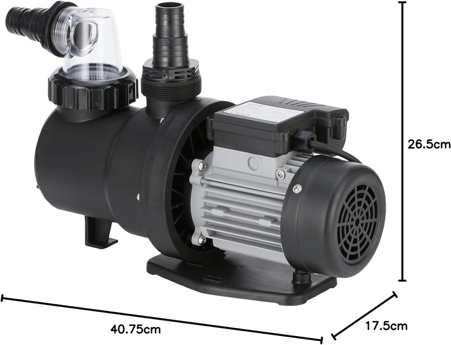 Poolpumpe Gre PP077H, NEW 17m3/h