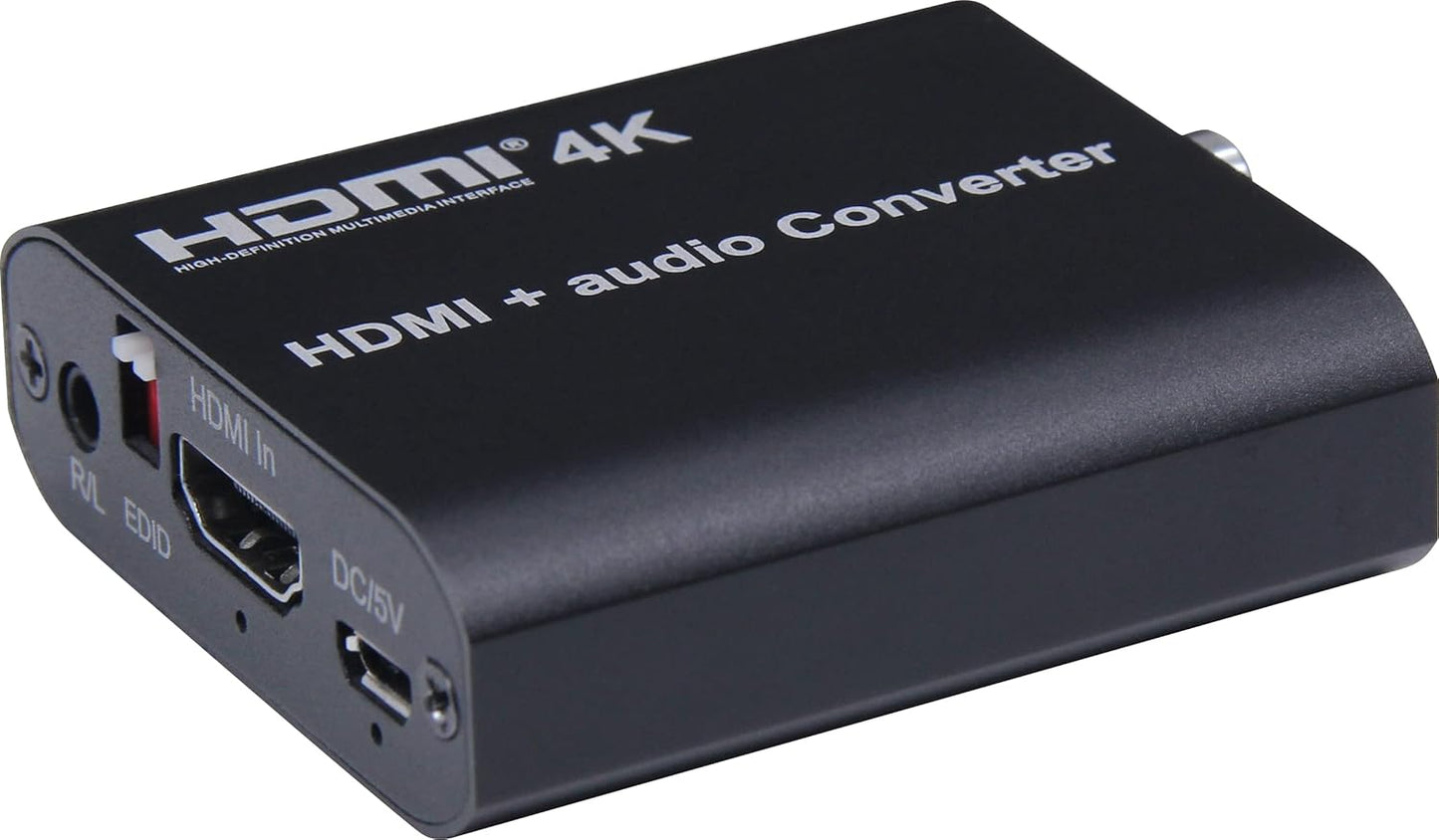 HDMI 4K Audio Extractor mit Audiotrennung