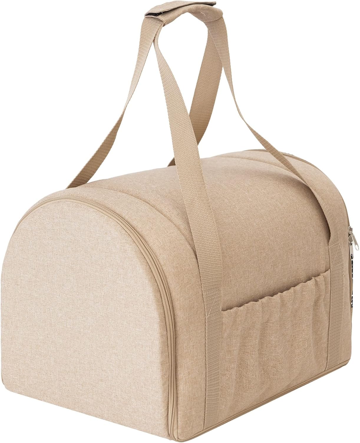 Transporttasche, 27x39x28 cm, Beige Ökoleinen