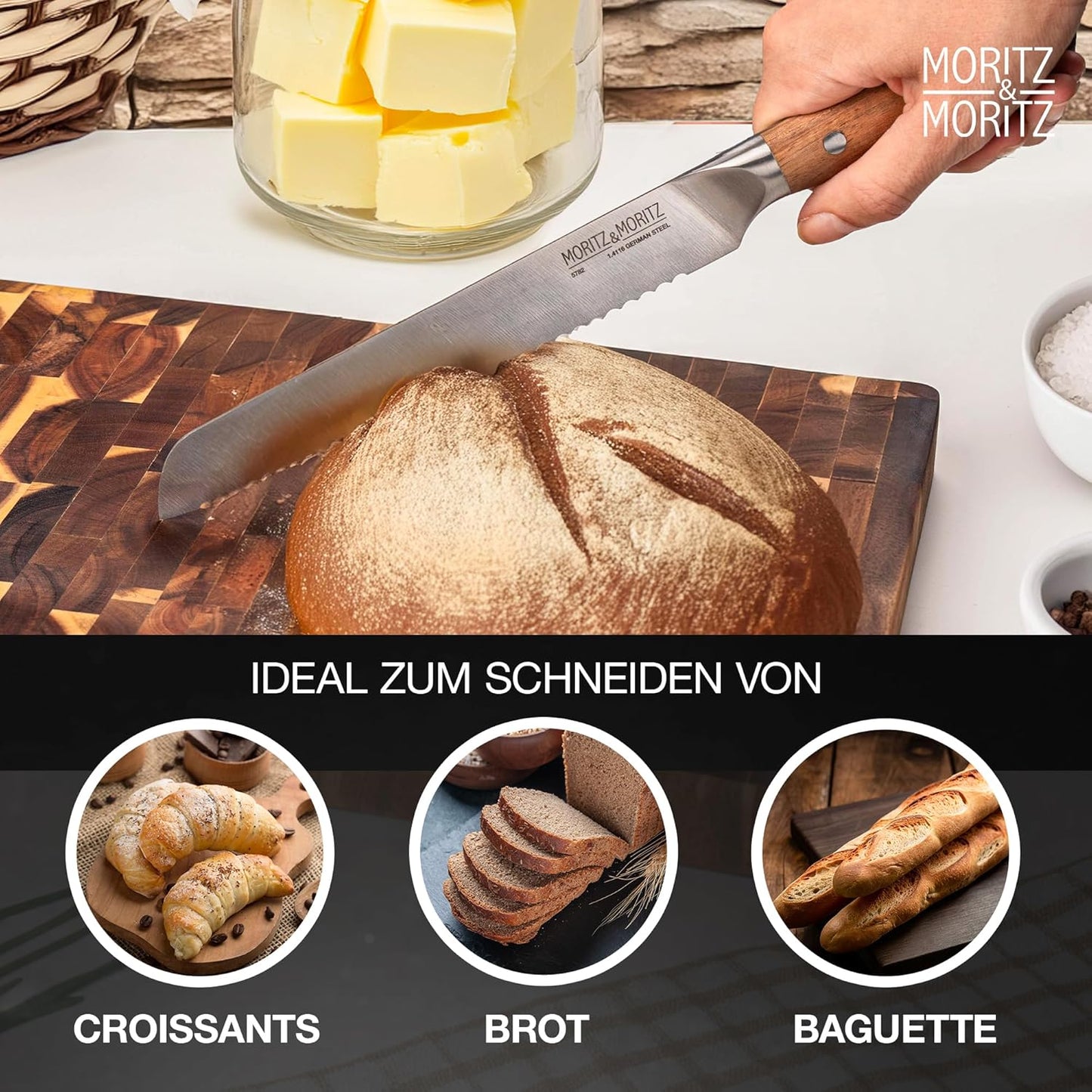 Brotmesser, Brotmesser