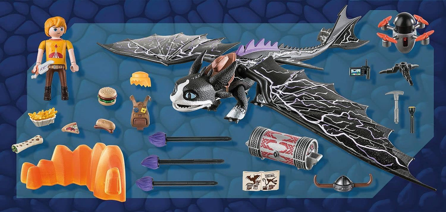 71081 Dragons: The Nine Realms - Thunder & Tom, Konstruktionsspielzeug, Single