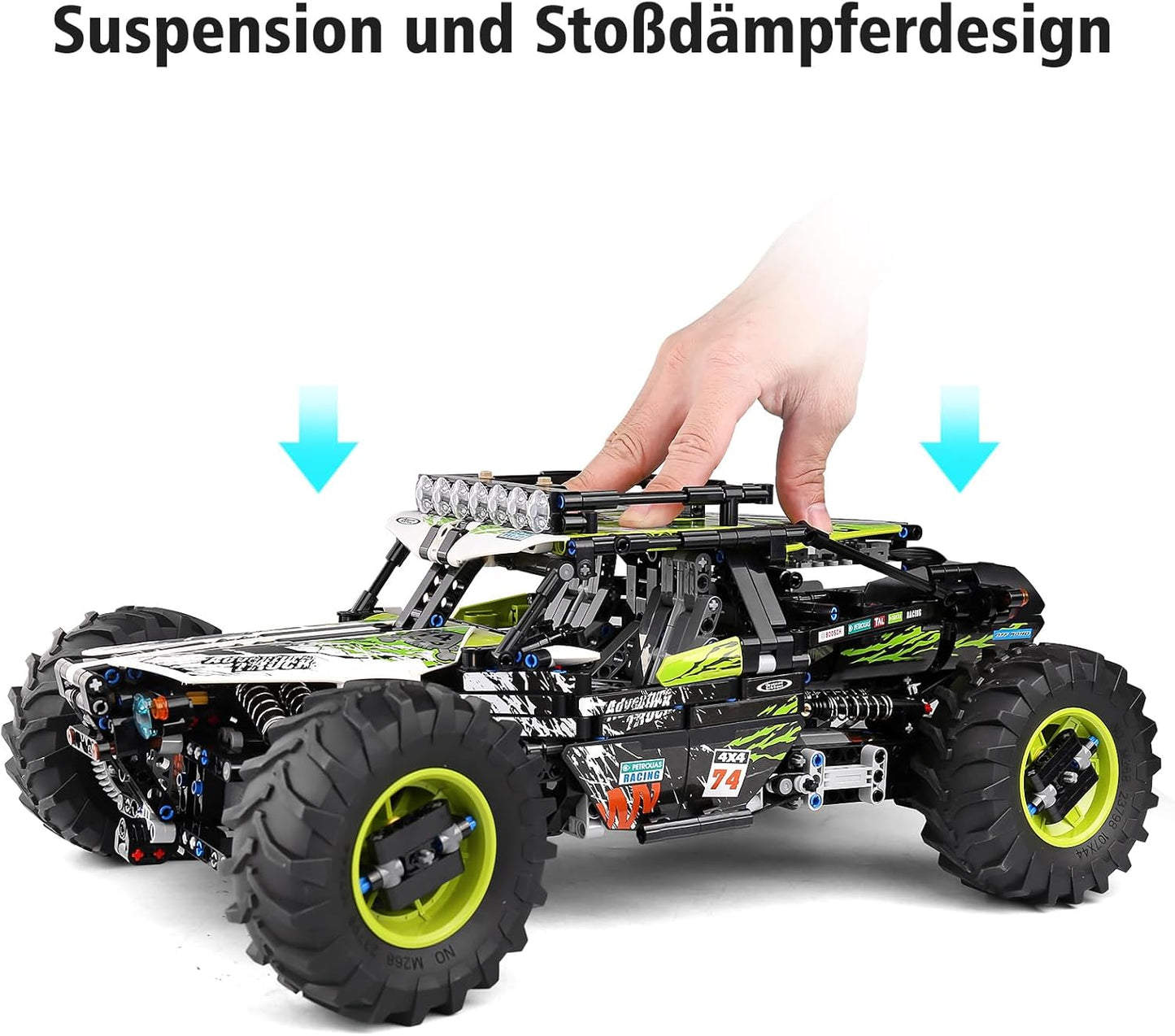 Technikgeländefahrzeug Modell mit Fernsteuerung