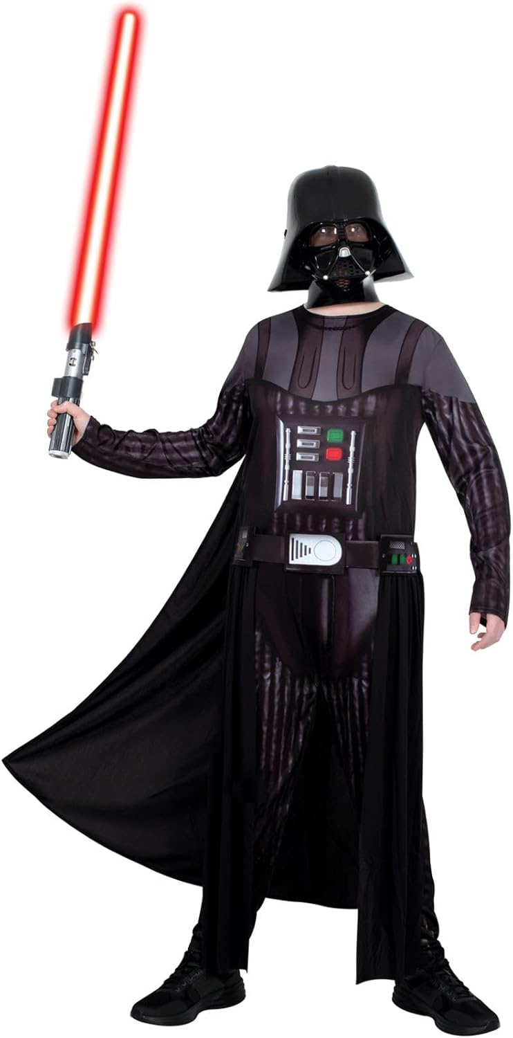 Star Wars Darth Vader Kostüm für Erwachsene, STD Mehrfarbig