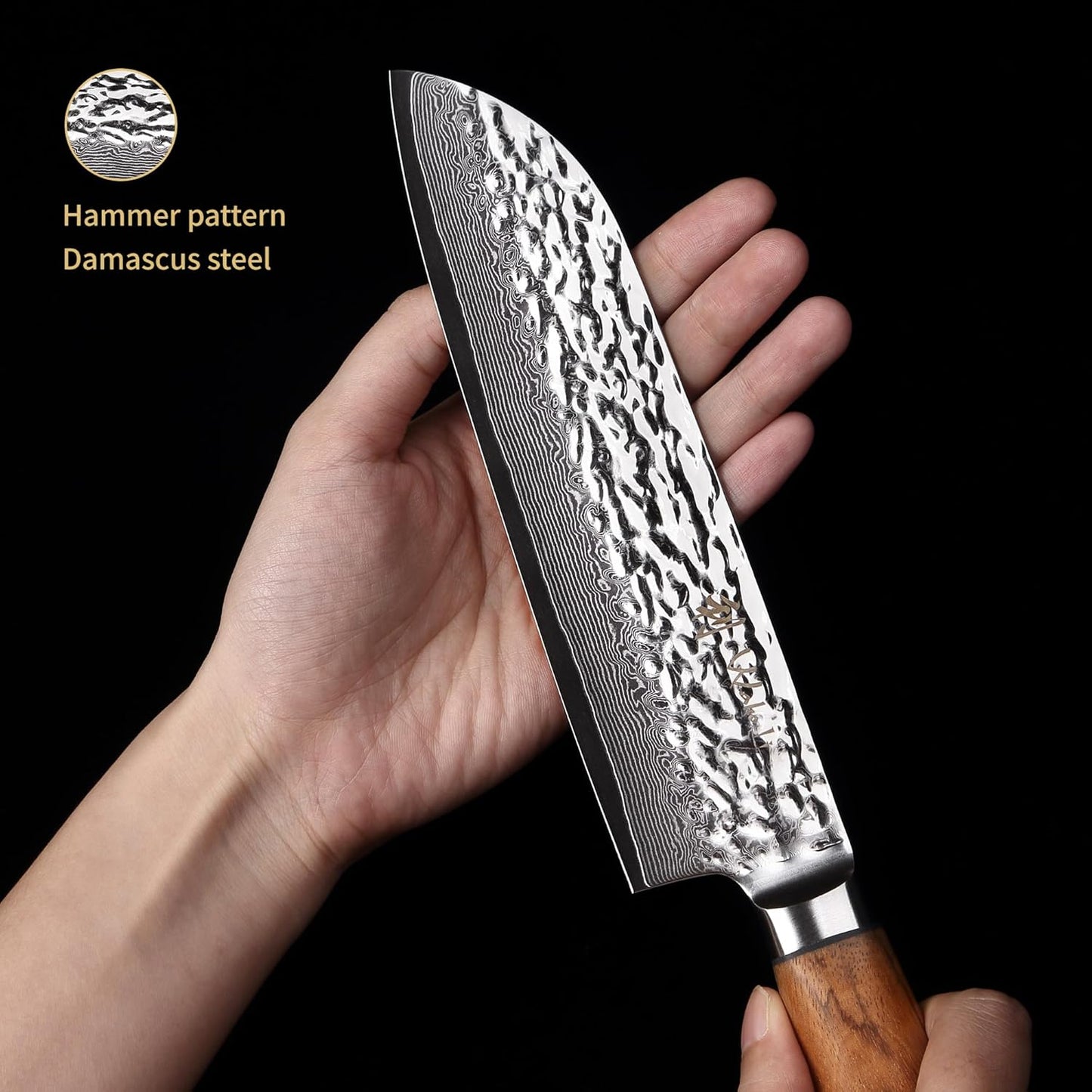 Chef's Choice: 5-teiliges Küchemesser-Set mit magnetischem Messerblock, Chef's Choice