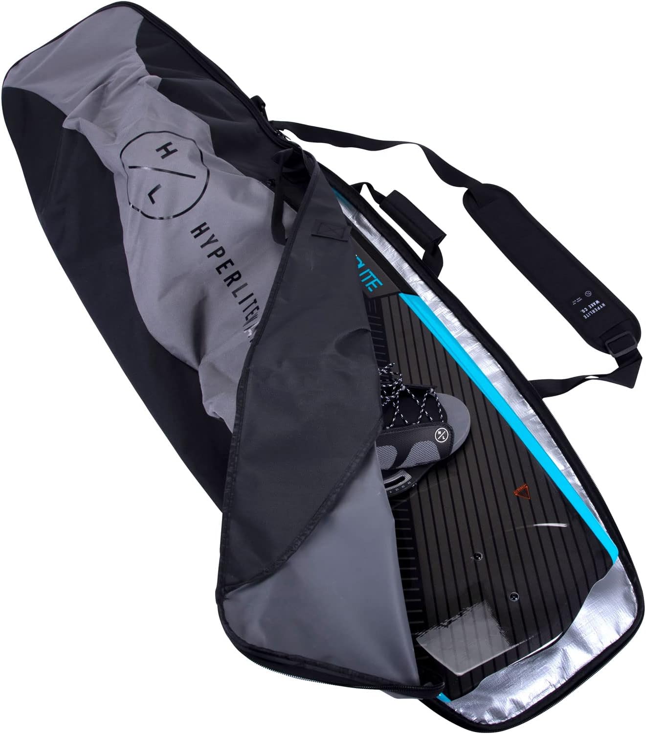 Wakeboard-Tasche, Grau