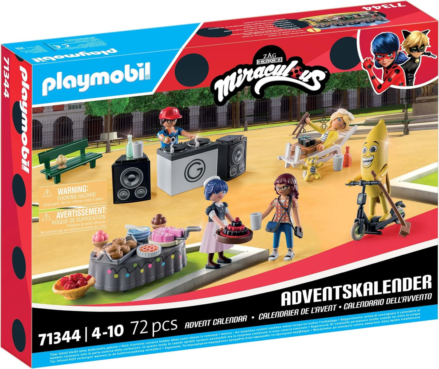 Adventskalender Miraculous: Picknick in Paris, PLAYMOBIL 71344 Miraculous: Picknick in Paris Adventskalender
