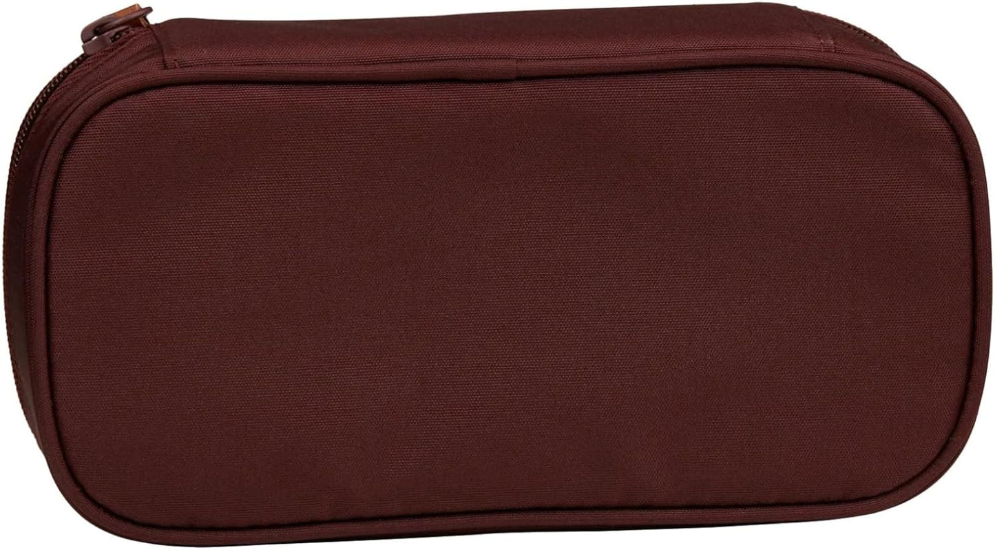 Schlamperbox mit Trenn- und Reissverschlussfach, Nordic Ruby - Beere